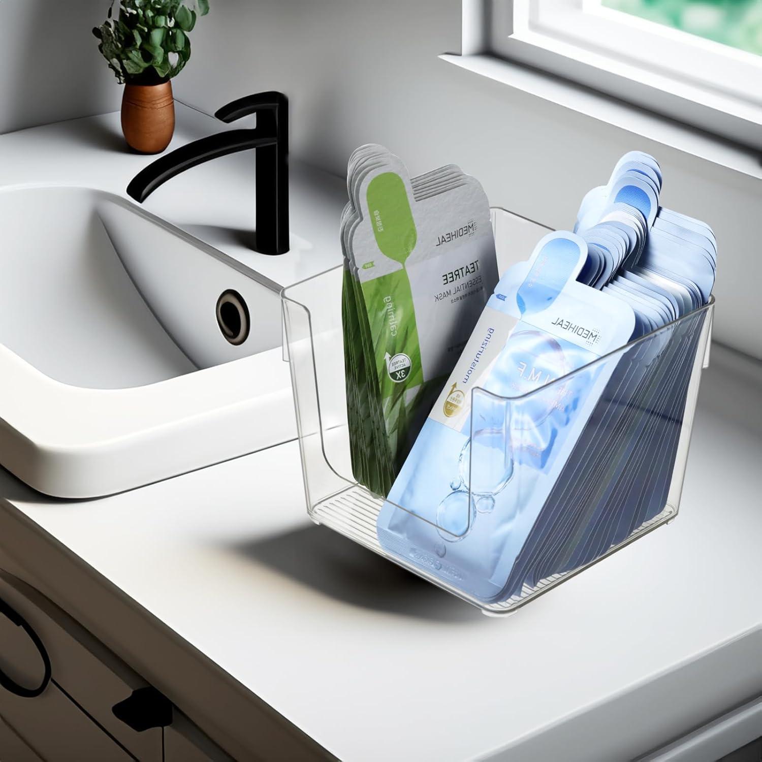 Contenedor Organizador de Snacks ZEXALOR Cubo Transparente 17.5 cm