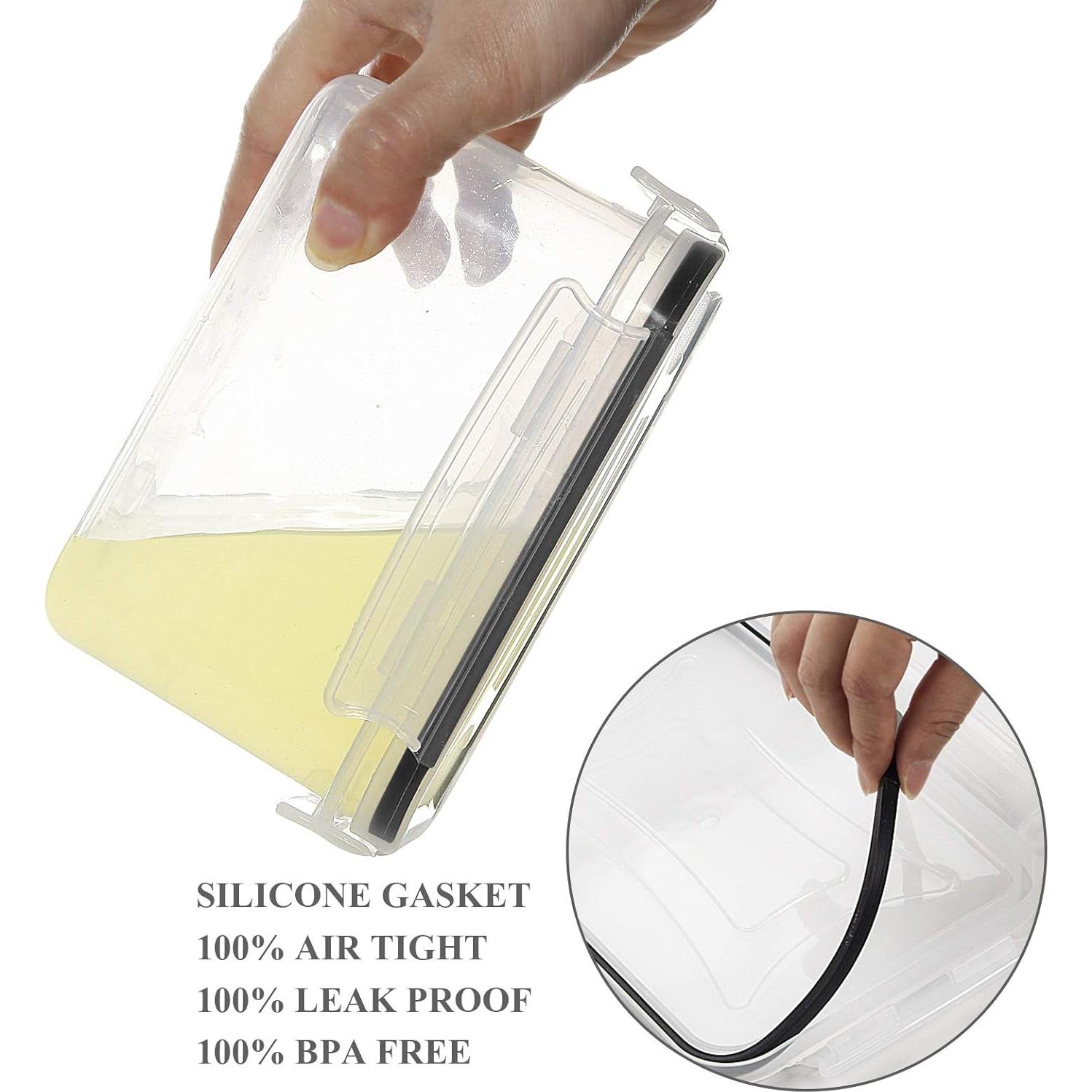 Conjunto de 16 Contenedores Herméticos Wildone 0.8L para Alimentos