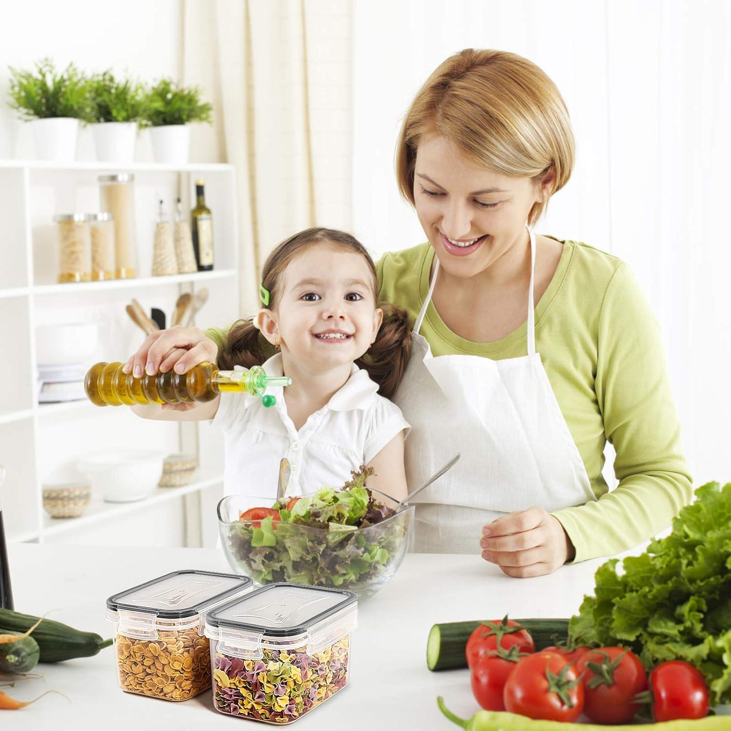 Conjunto de 16 Contenedores Herméticos Wildone 0.8L para Alimentos