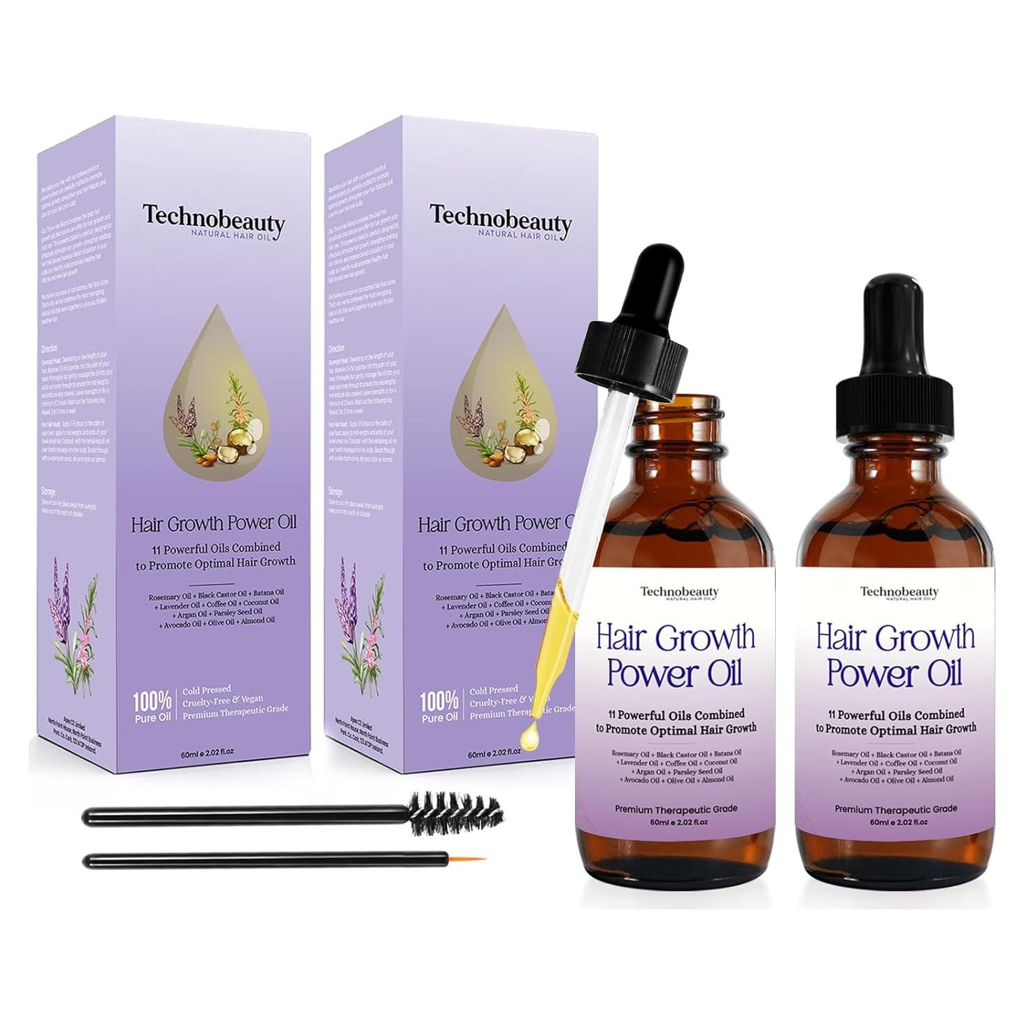 Aceite para Crecimiento del Cabello 11 Aceites Naturales 120 ml