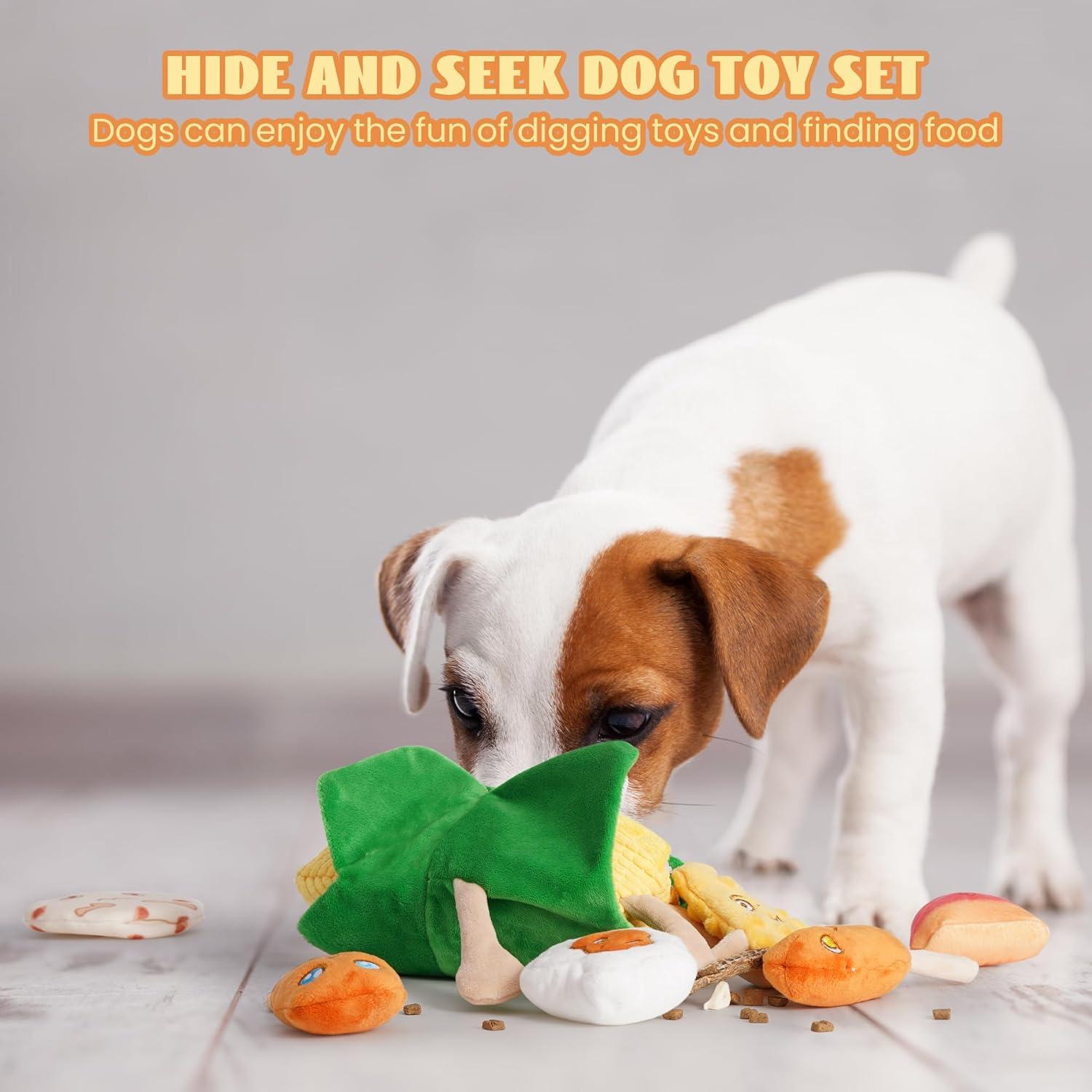 Juguetes de Perro Nocciola 7 en 1 de Maíz Crujiente