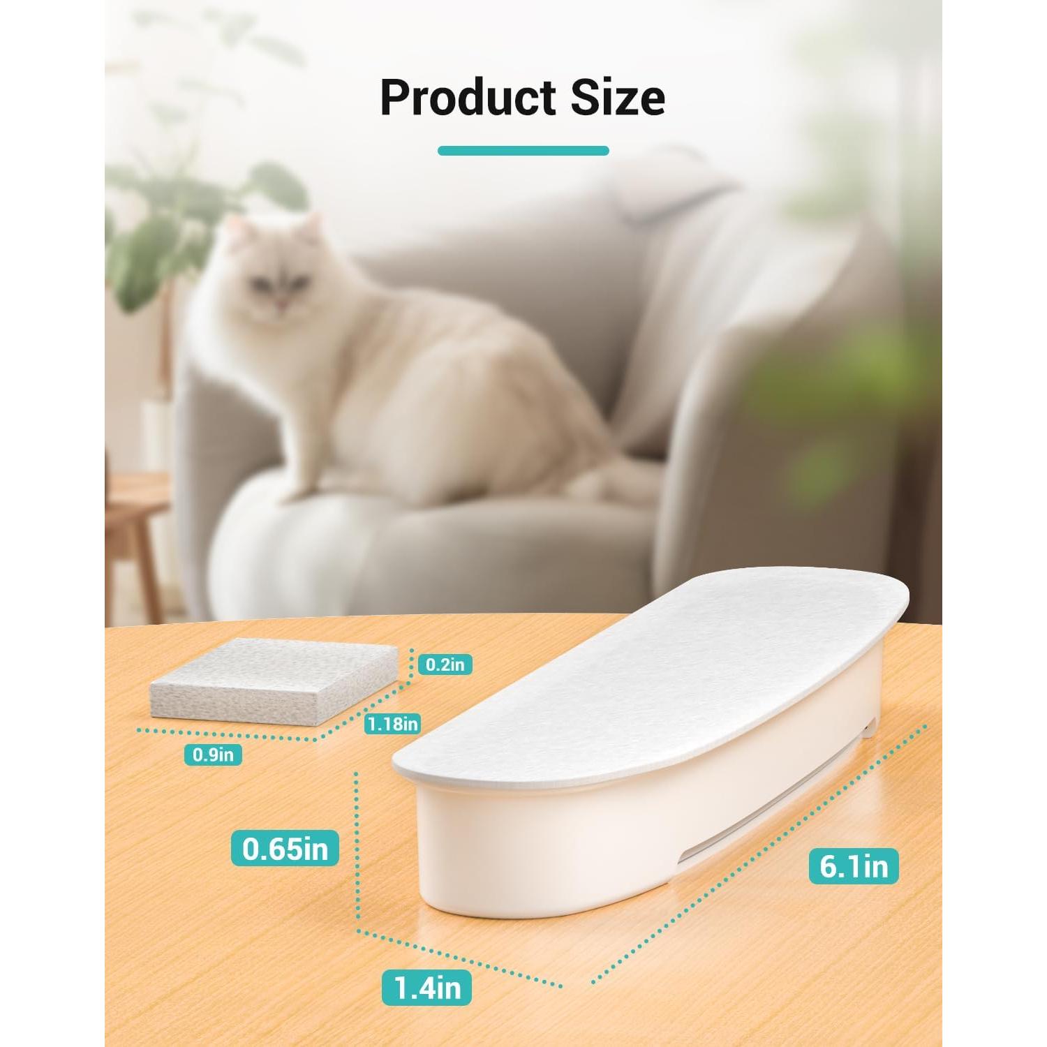 Filtros de Reemplazo FT999 Villabliss para Fuente de Agua Gatos - 8 Piezas