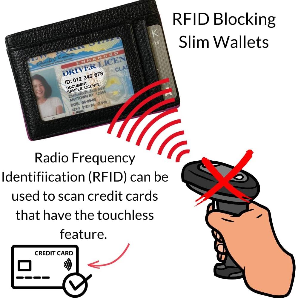 Cinturón con Bolsillos BANDI para Mujeres - Negro, Ajustable, Bloqueo RFID