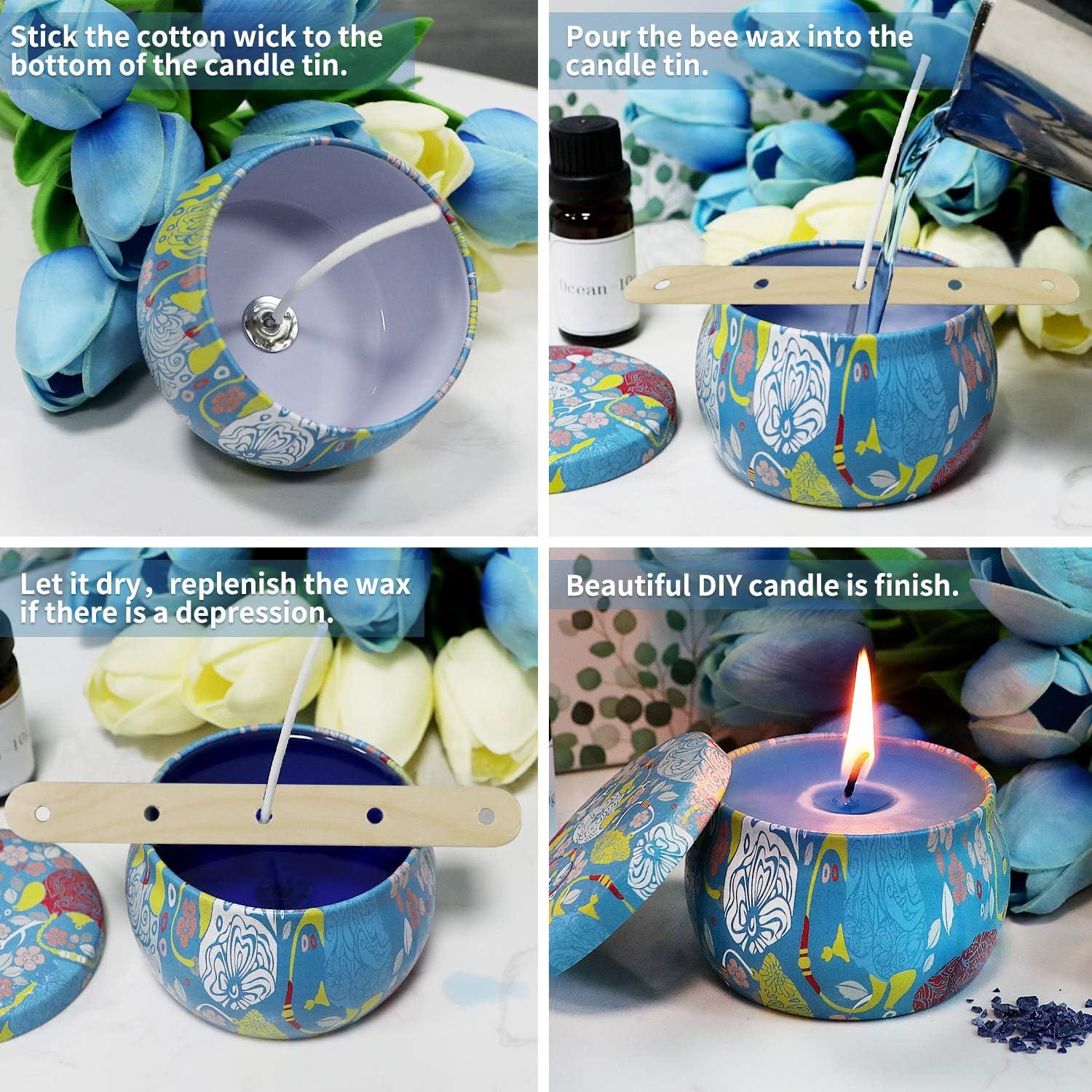 Kit de Fabricación de Velas YINUO LIGHT - 6 Velas DIY