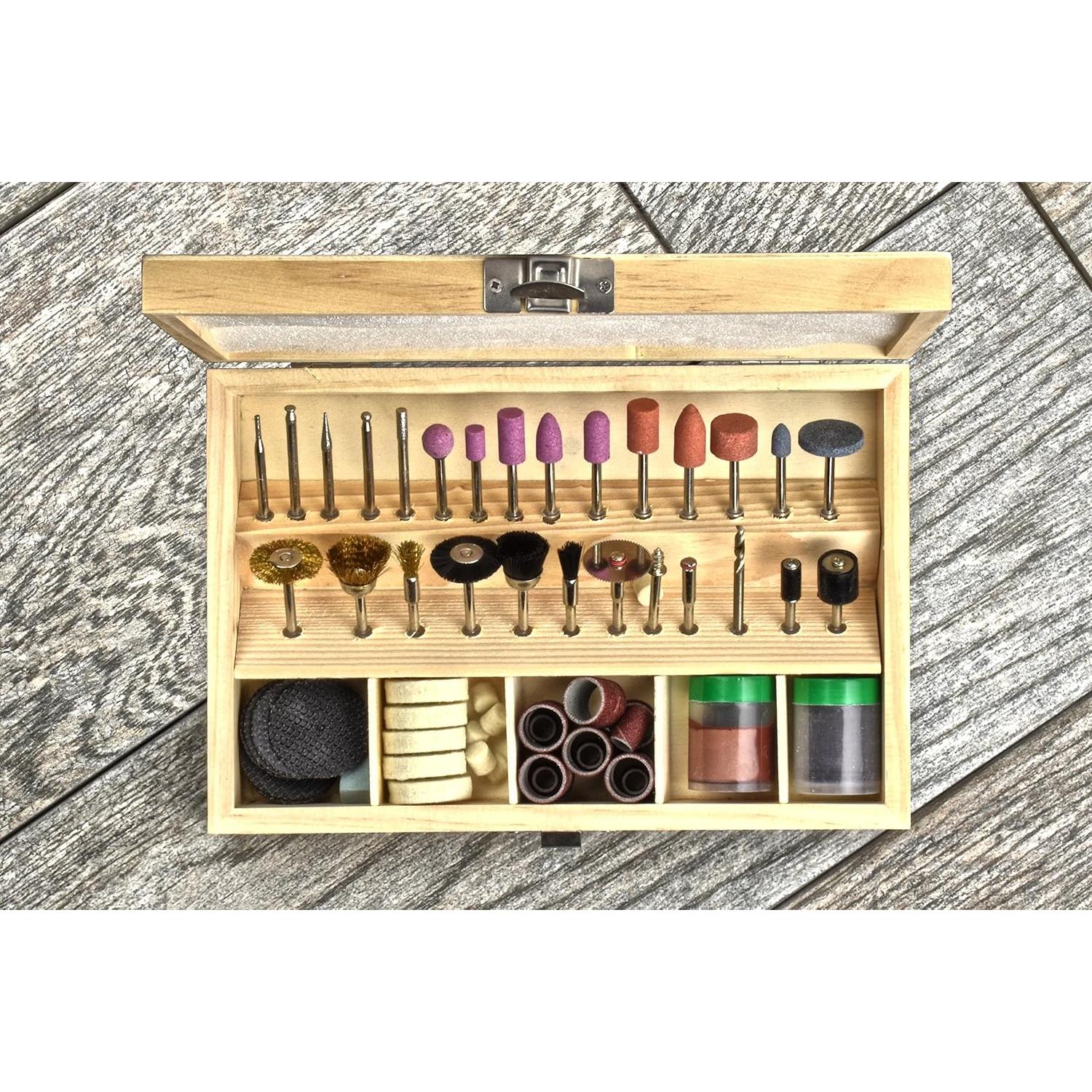 Kit de Accesorios para Herramienta Rotativa SE RA9110 - 100 Piezas