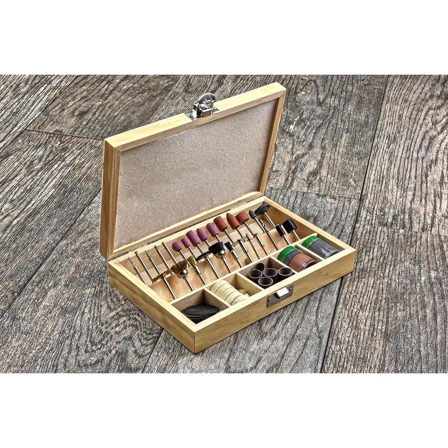 Kit de Accesorios para Herramienta Rotativa SE RA9110 - 100 Piezas