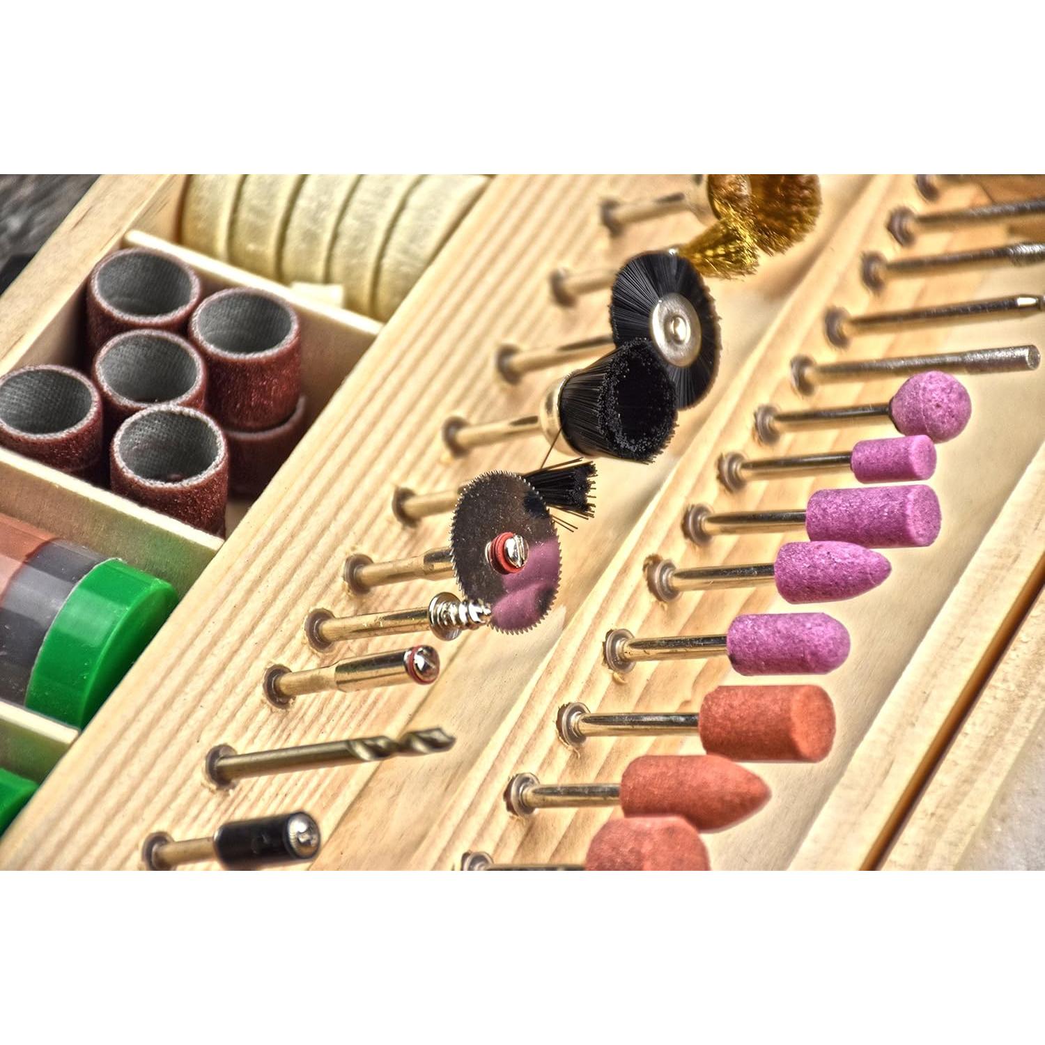 Kit de Accesorios para Herramienta Rotativa SE RA9110 - 100 Piezas