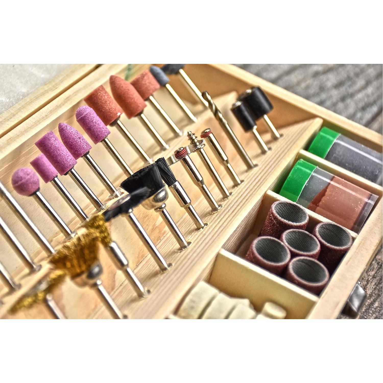 Kit de Accesorios para Herramienta Rotativa SE RA9110 - 100 Piezas