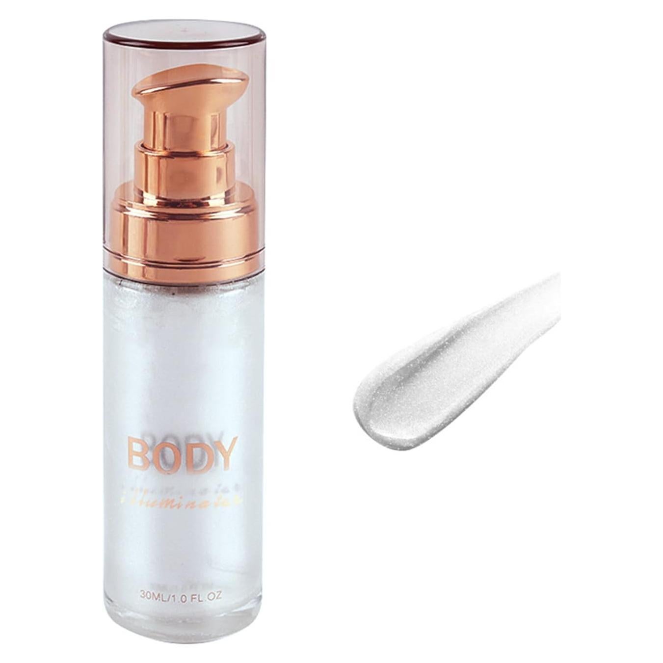 Iluminador Corporal MAEPEOR 30 ML Blanco Lunar Impermeable