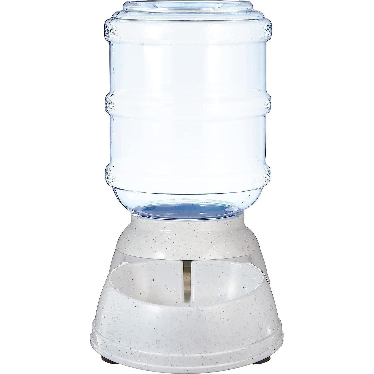 Dispensador de Agua para Mascotas Amazon Basics 3.79L Gris