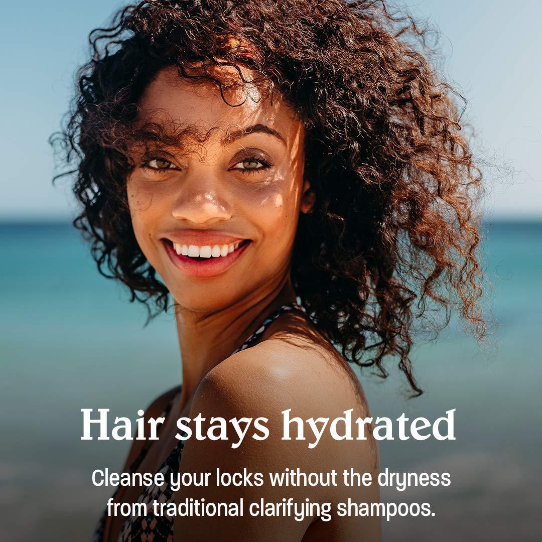 Malibu C Un-Do-Goo Clarifying Shampoo - Removes Product Build Up and Resins from Hair - Shine Restoring, Sulfate-Free Cleanser