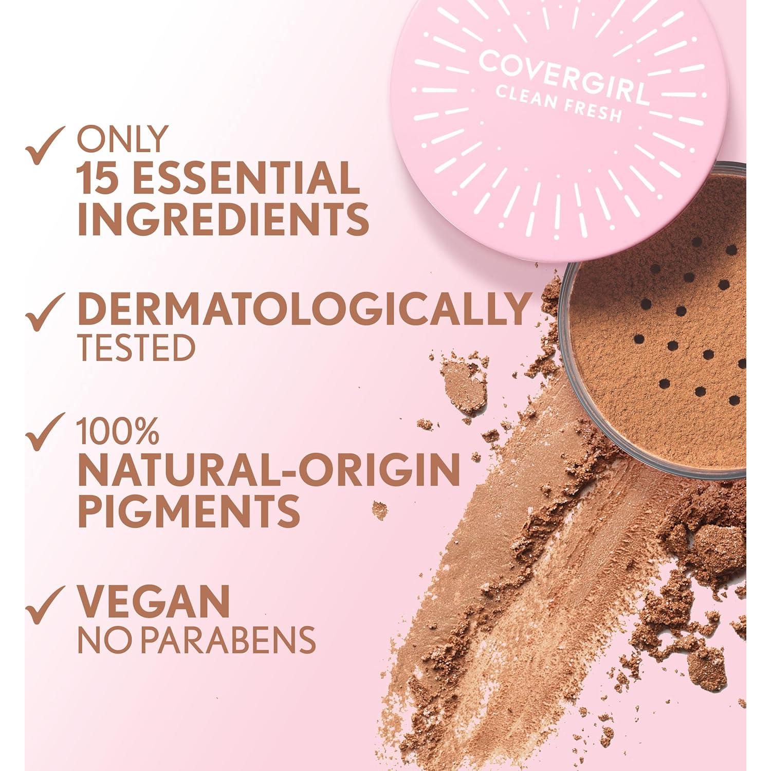 Bronceador en Polvo Suelto Covergirl Clean Fresh Radiant 7.94g