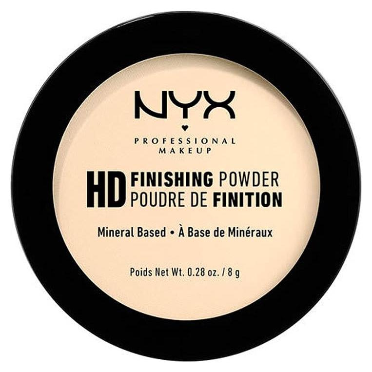 Polvo Compacto Fijador NYX HD Banana 7.87g - Acabado Mate
