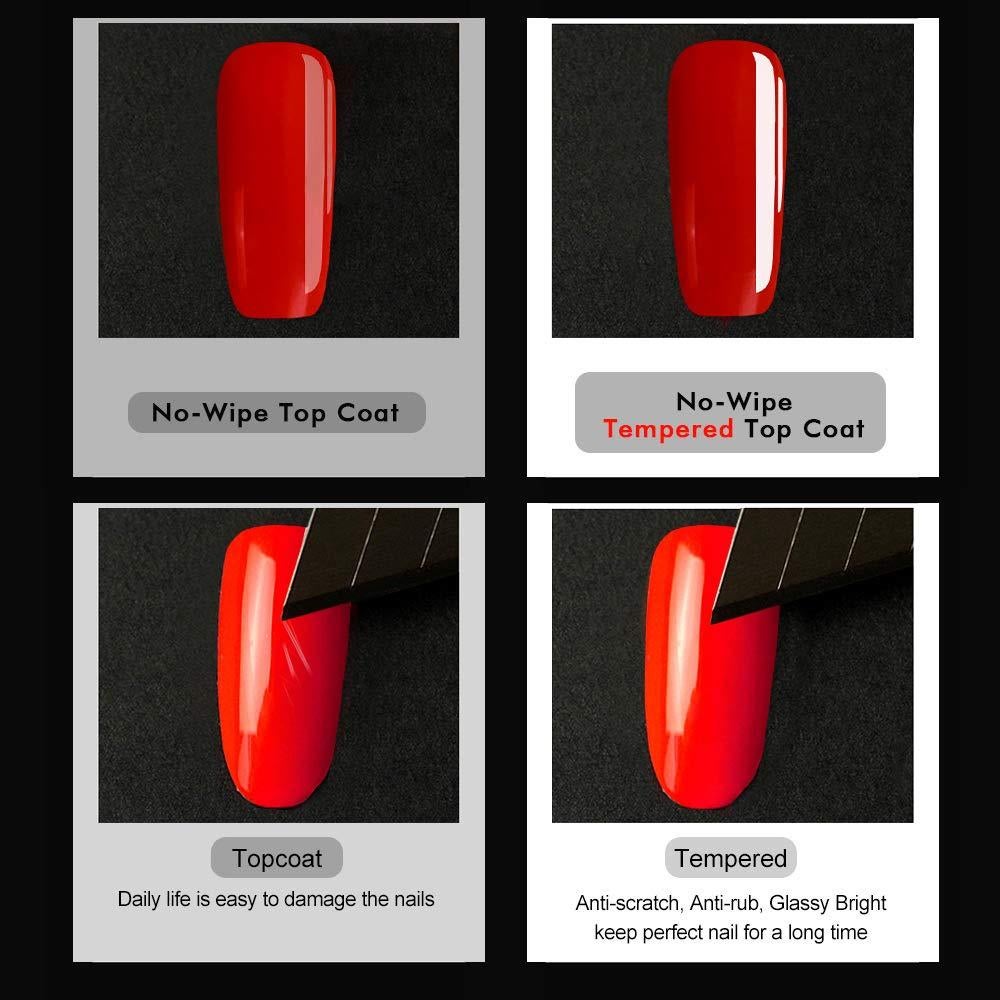 Top Coat Gel Venalisa 12ml Resistente a Rayones Brillo Alto