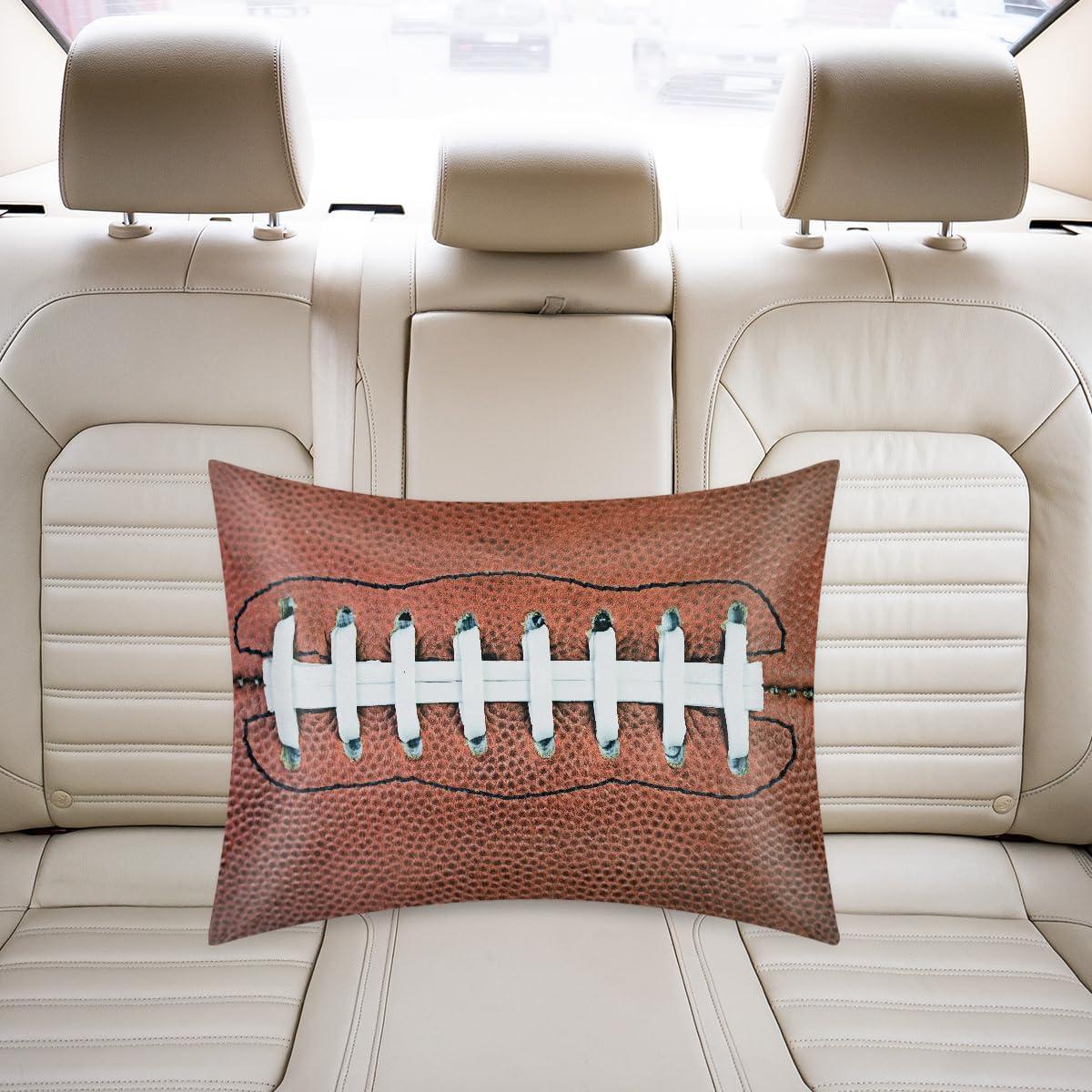 Funda de Almohada de Satén GzLeyigou 20x66 cm Beige Decorativa