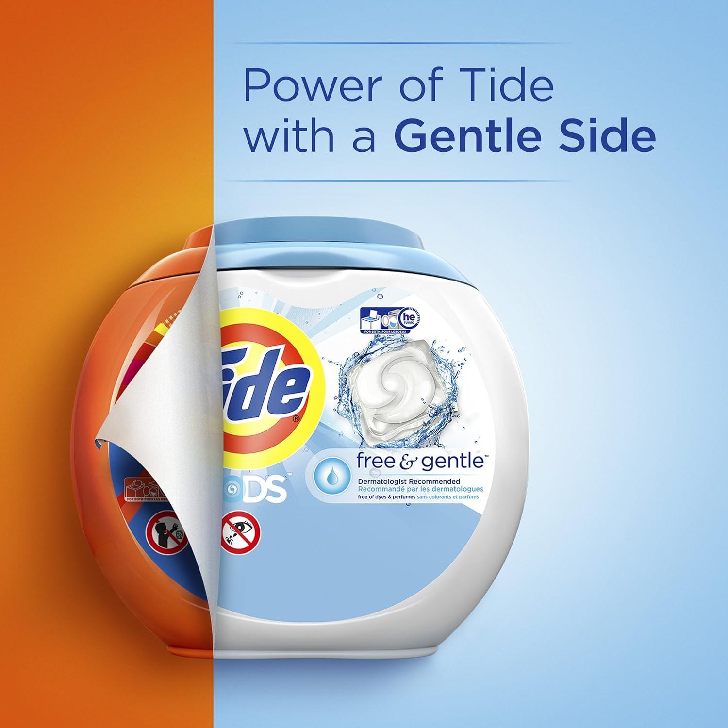 Detergente Líquido Tide PODS Libre y Suave 42 Unidades