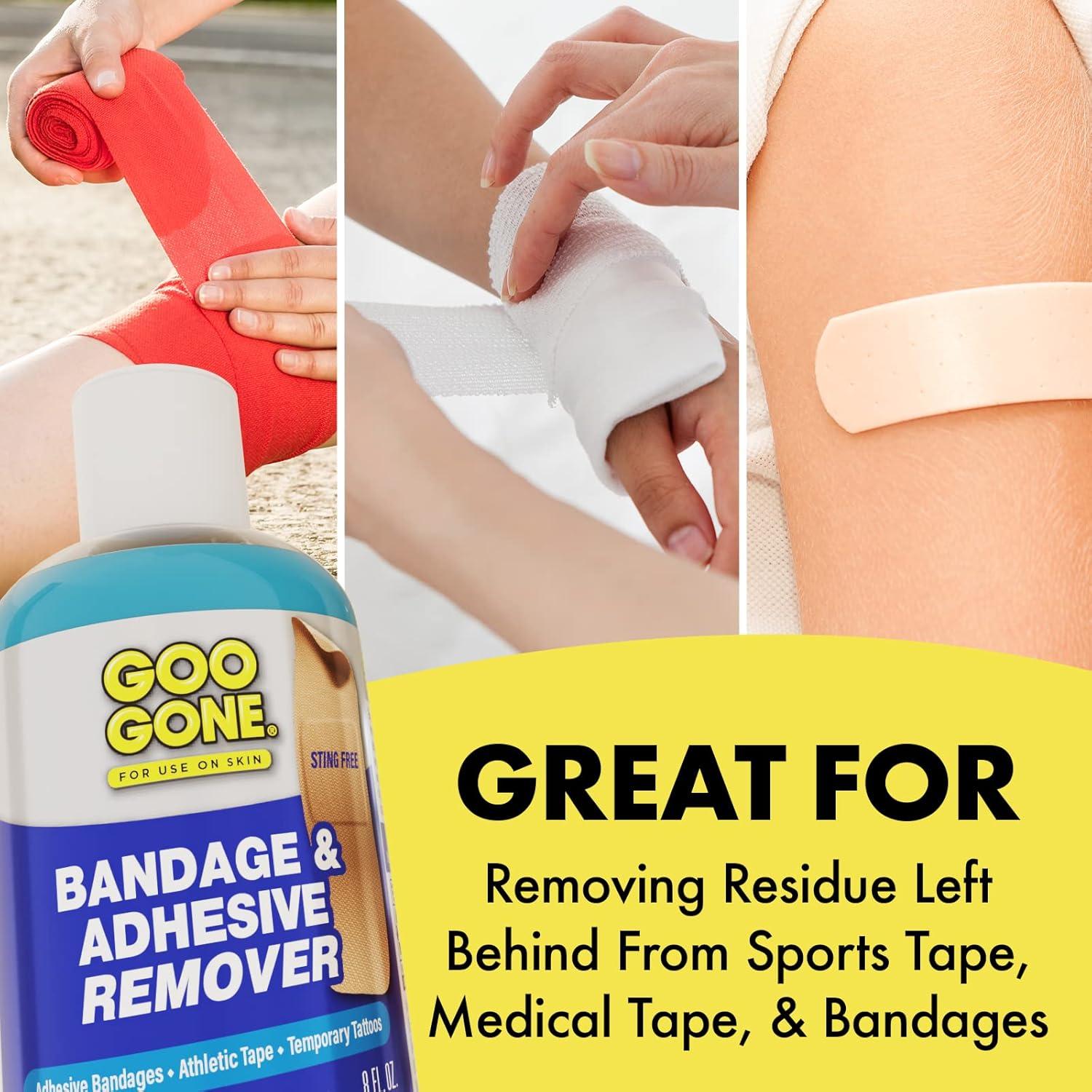Goo Gone Removedor de Adhesivos para Piel 236.6 ml - Sin Dolor