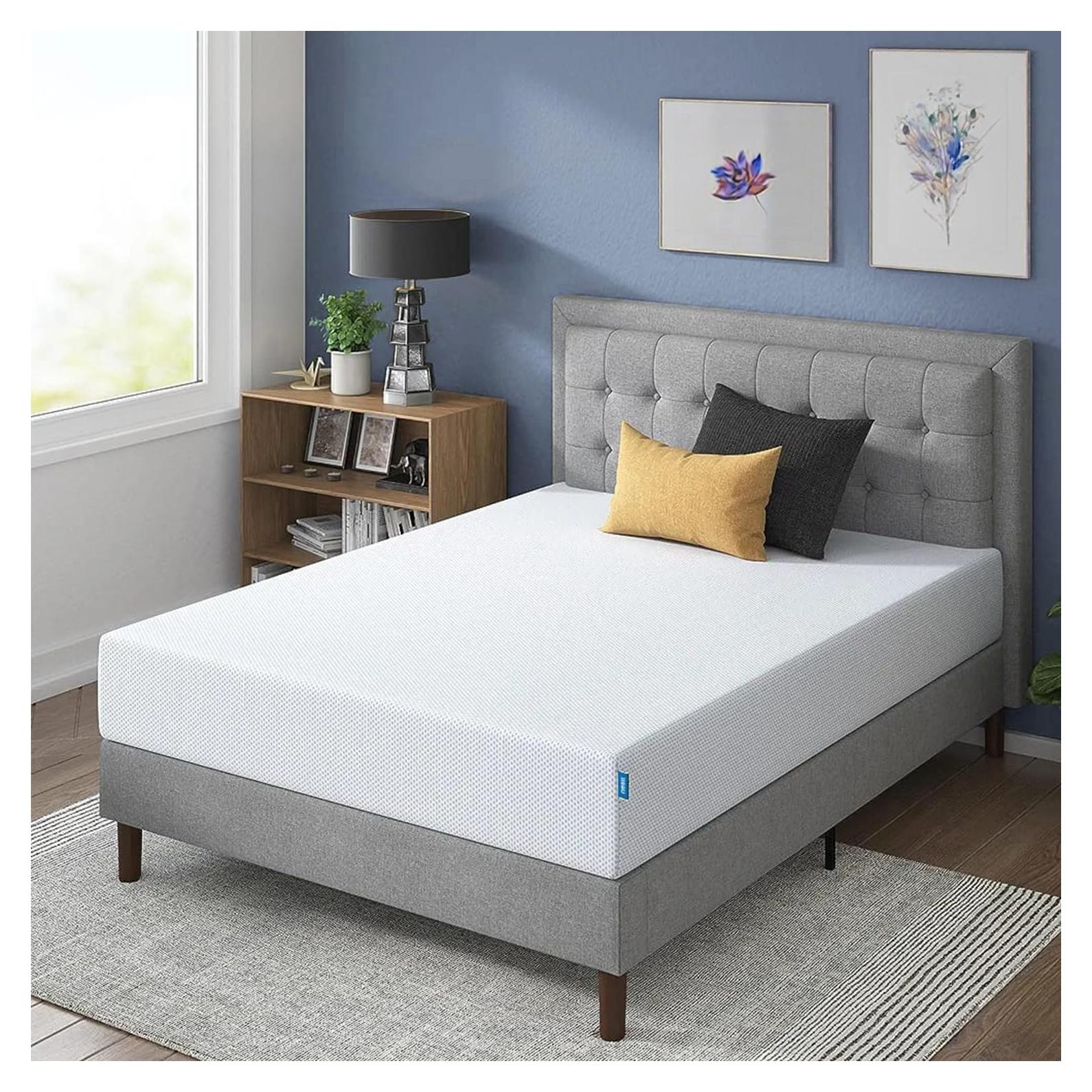 Colchón Individual Nestl de Espuma Viscoelástica 30 cm Té Verde