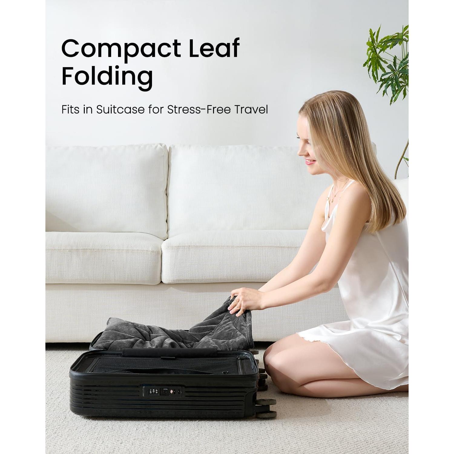 Manta con Peso ZILLYBEE 58x73 cm 2.27 kg Gris Profundo