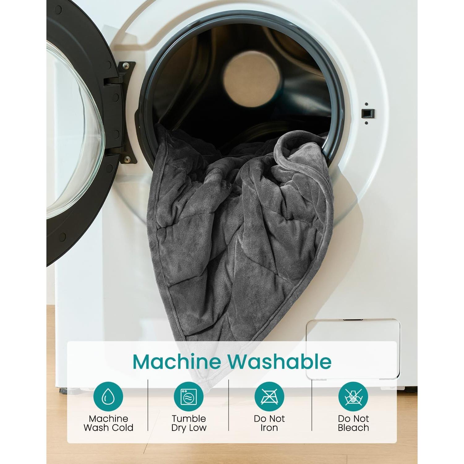 Manta con Peso ZILLYBEE 58x73 cm 2.27 kg Gris Profundo