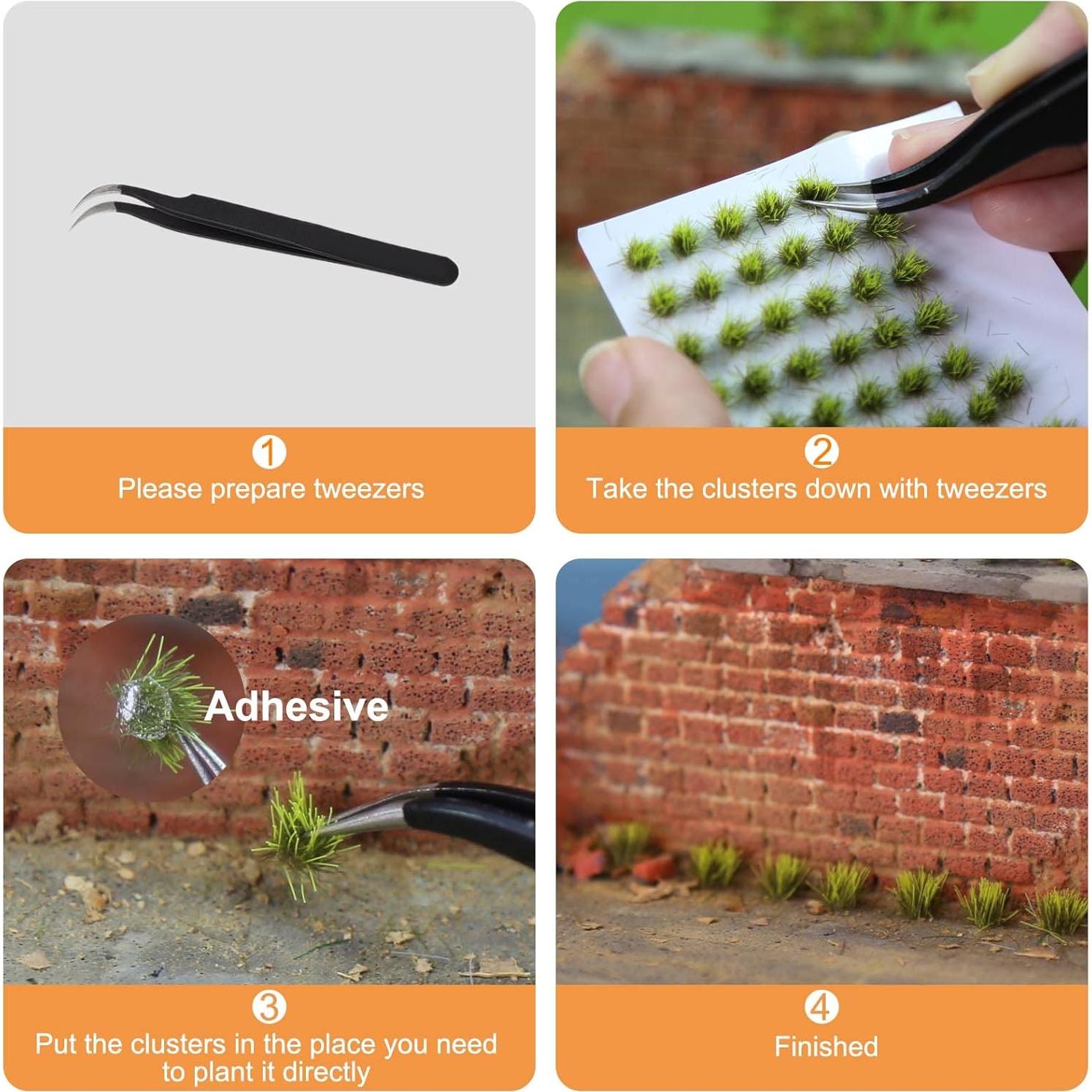 Arbustos Miniatura para Juegos de Guerra Evemodel - 15 Piezas