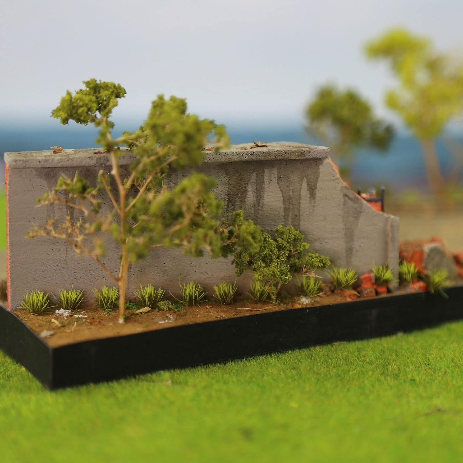 Arbustos Miniatura para Juegos de Guerra Evemodel - 15 Piezas