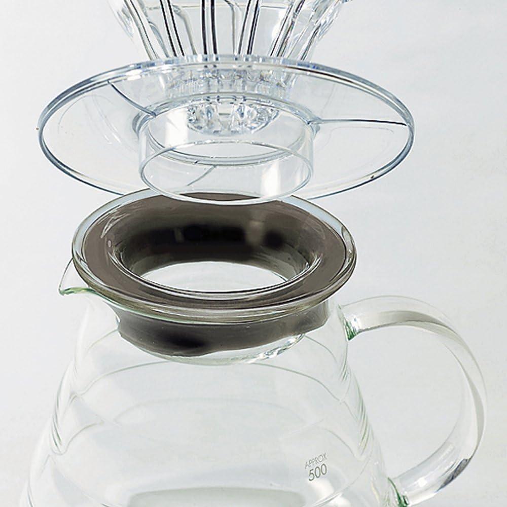 Servidor de Café Hario V60 de Vidrio 360ml Transparente