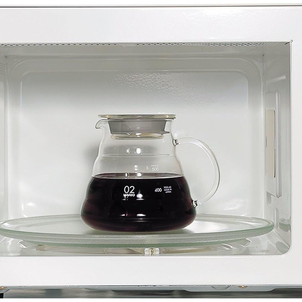 Servidor de Café Hario V60 de Vidrio 360ml Transparente