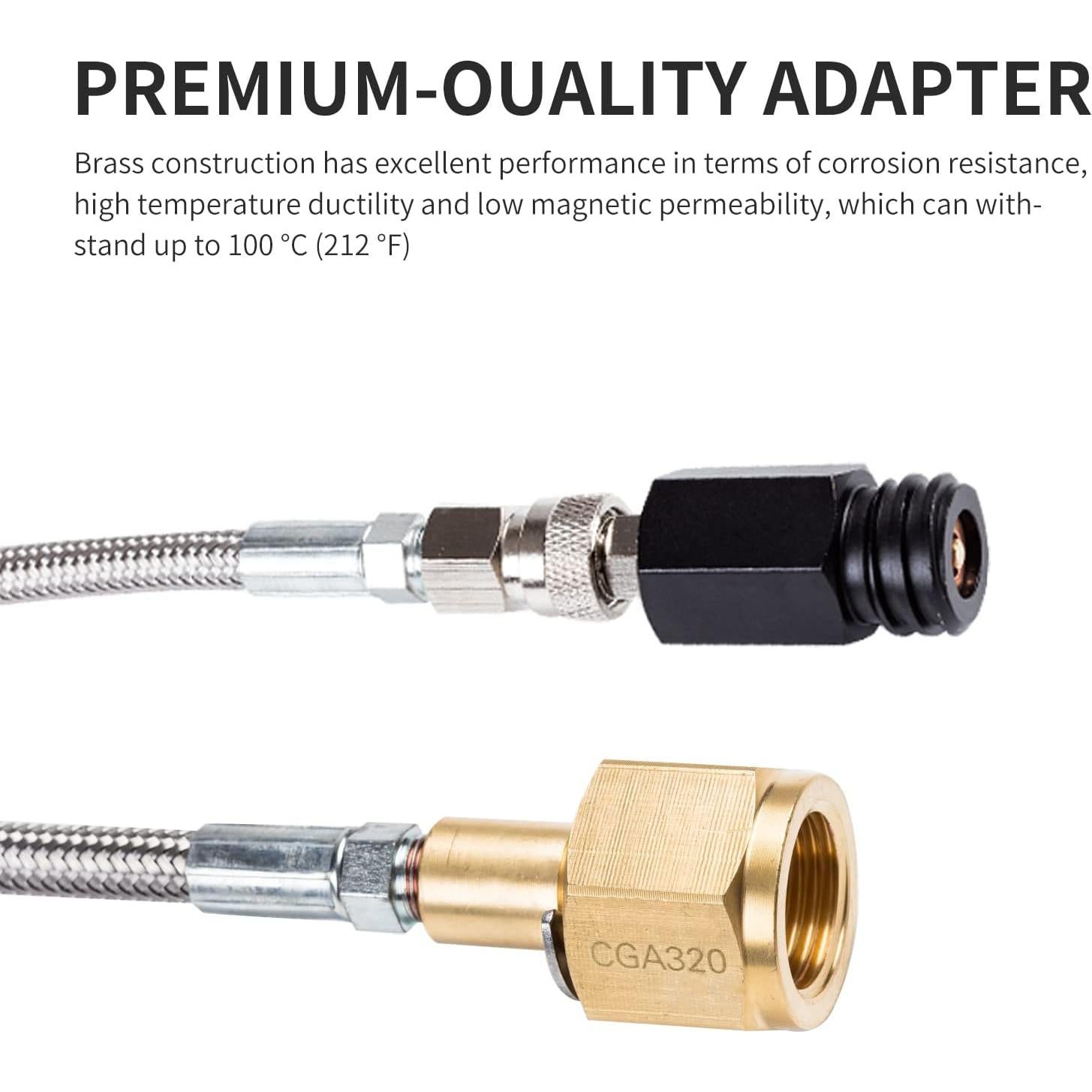 Adaptador CO2 Shunzhi para Fizzi One Touch y JET 60cm