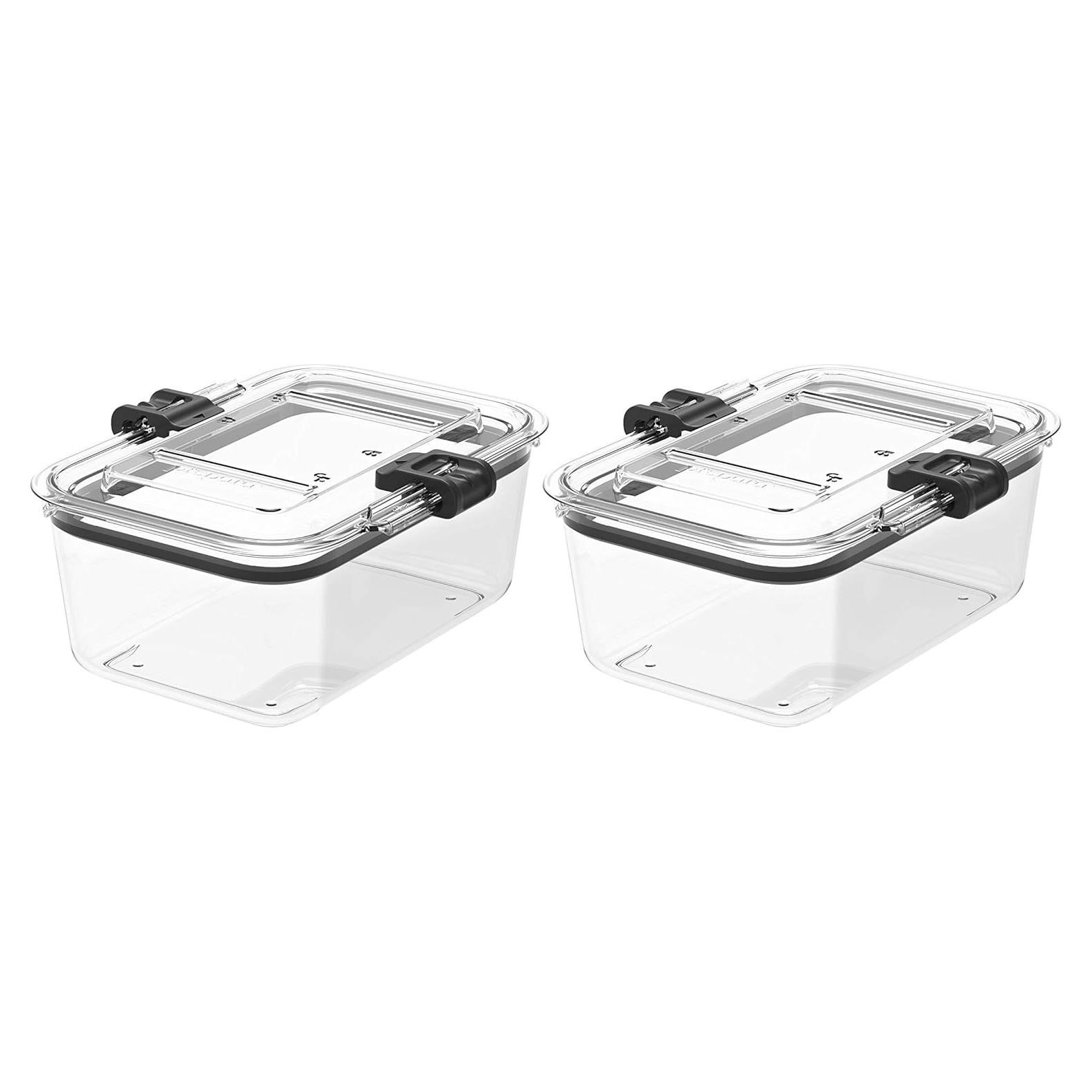 Contenedor de Almacenamiento de Alimentos Prepara Latchlok 5.25 Tazas - Juego de 2