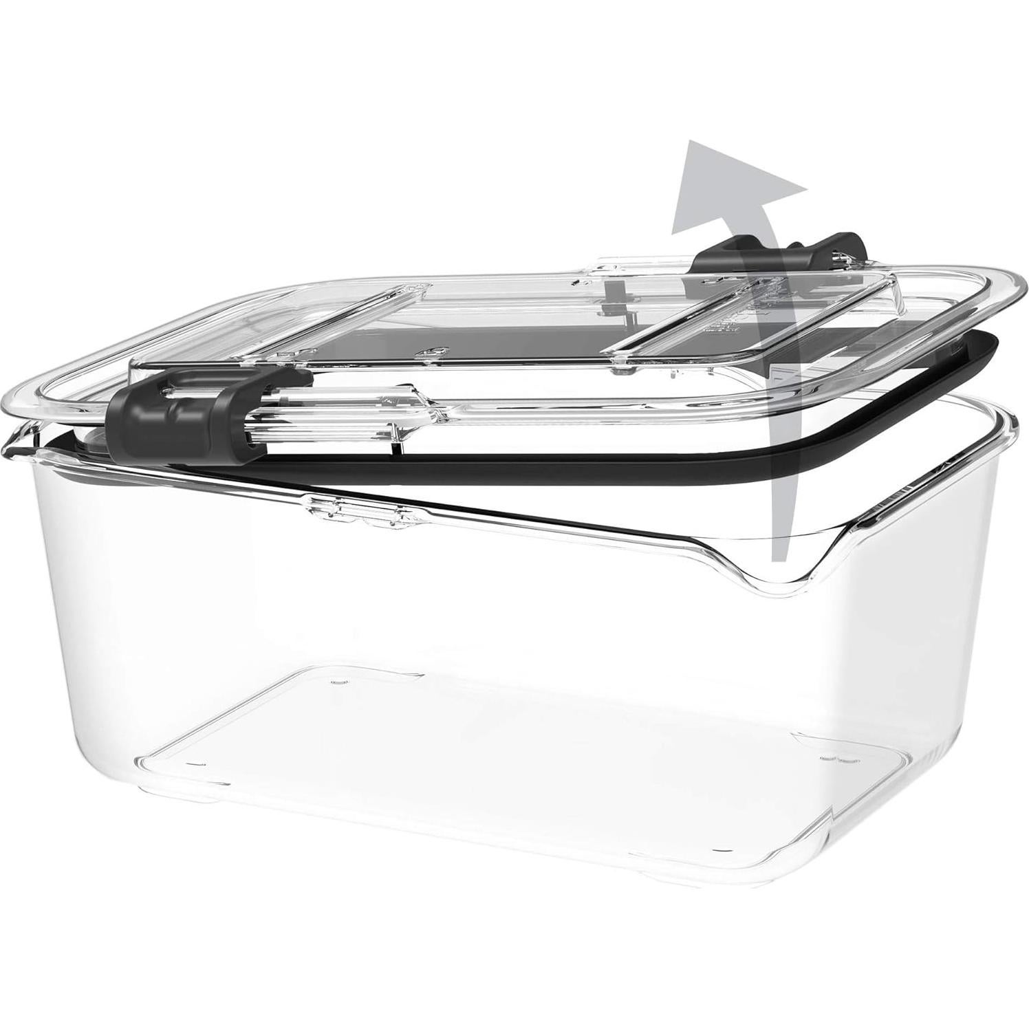 Contenedor de Almacenamiento de Alimentos Prepara Latchlok 5.25 Tazas - Juego de 2