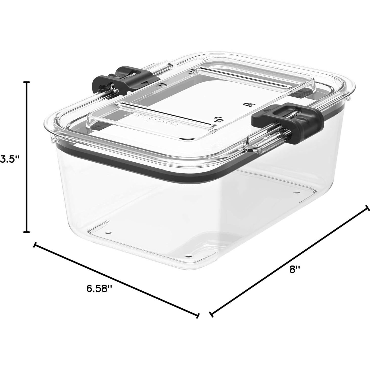 Contenedor de Almacenamiento de Alimentos Prepara Latchlok 5.25 Tazas - Juego de 2