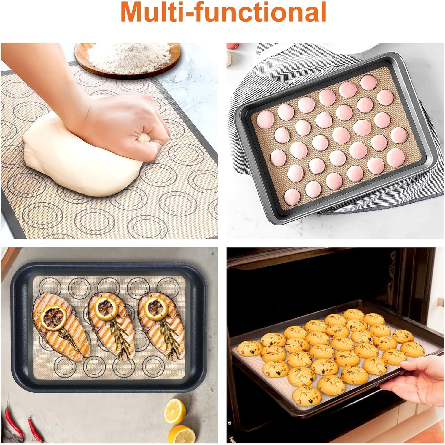 Tapetes de Silicona para Hornear HOOMIL 33x23 cm Antiadherente