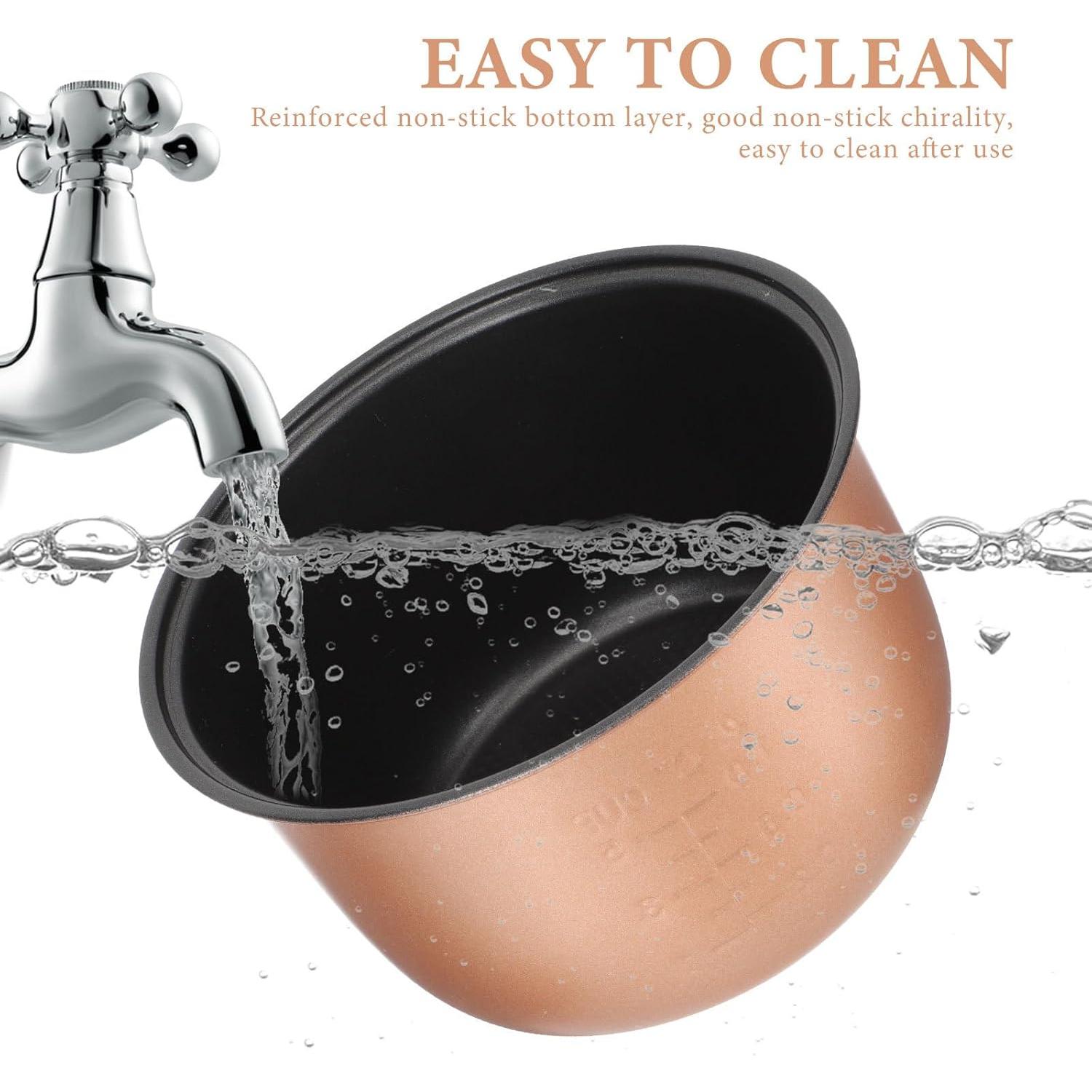 Olla Arrocera Interna ULTECHNOVO 2L Aluminio Dorado Antiadhesiva