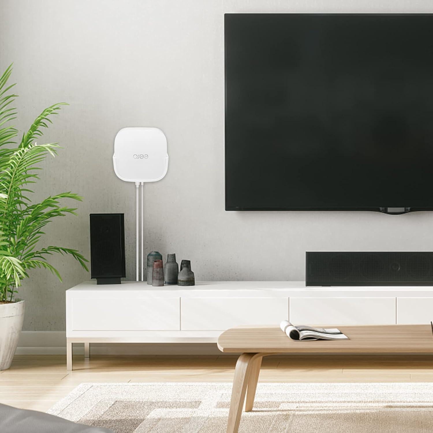 Soporte de pared sin tornillos HOLACA para eero Pro 6E