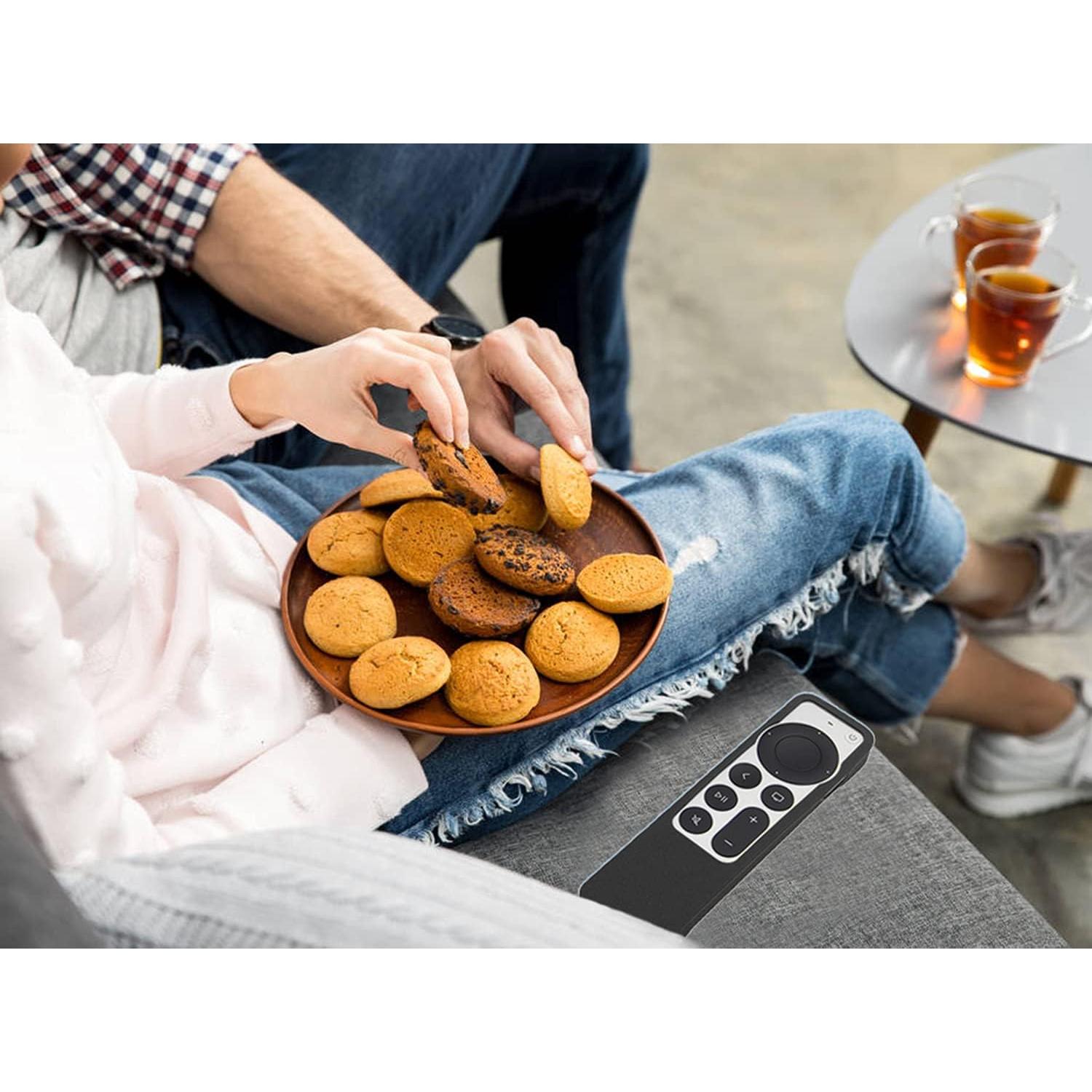 Funda de Silicona para Control Remoto Apple TV 4K - Negro