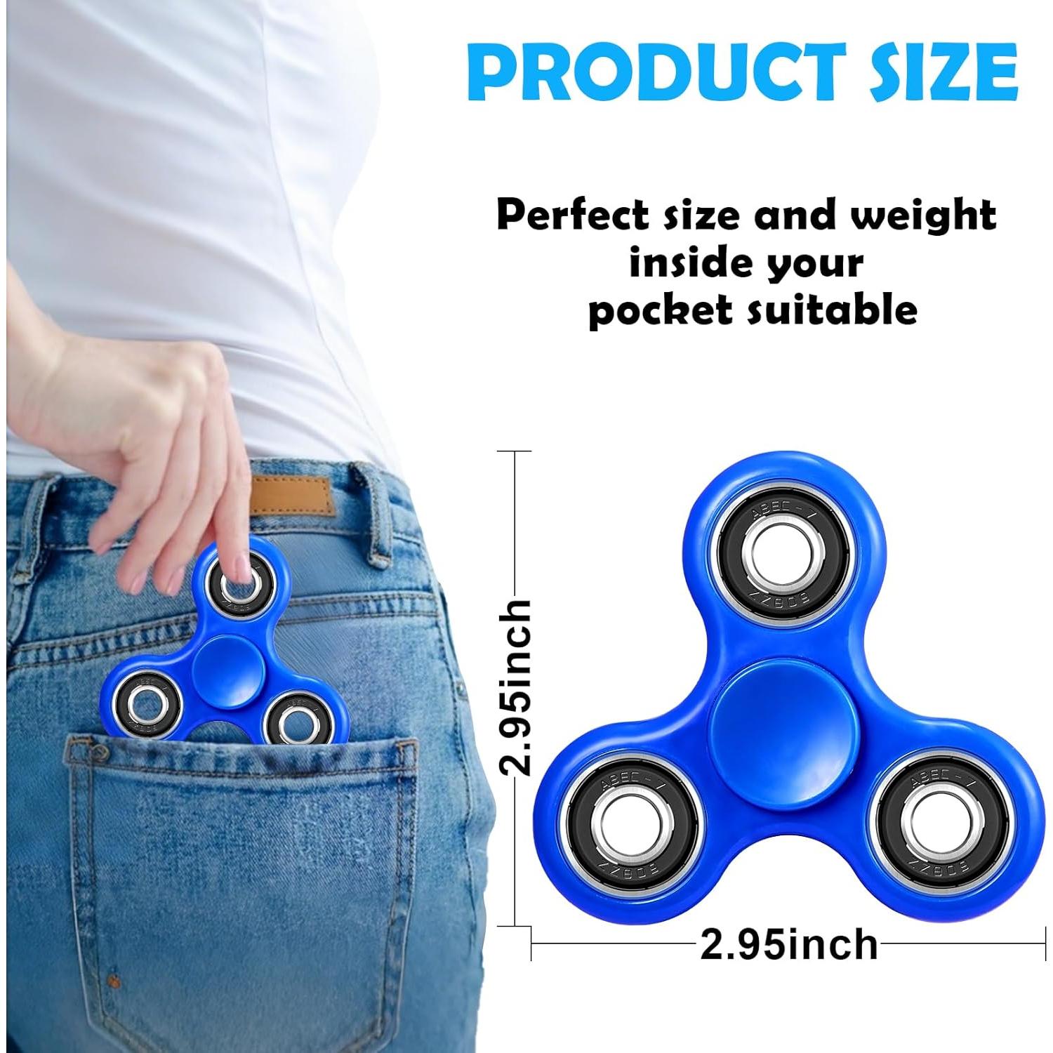 Fidget Spinners SCIONE 25 Piezas Alivio Estrés Juguetes