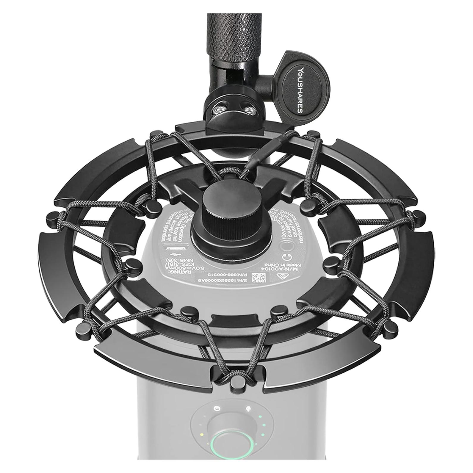 Soporte Antivibración YOUSHARES para Micrófono Blue Yeti X