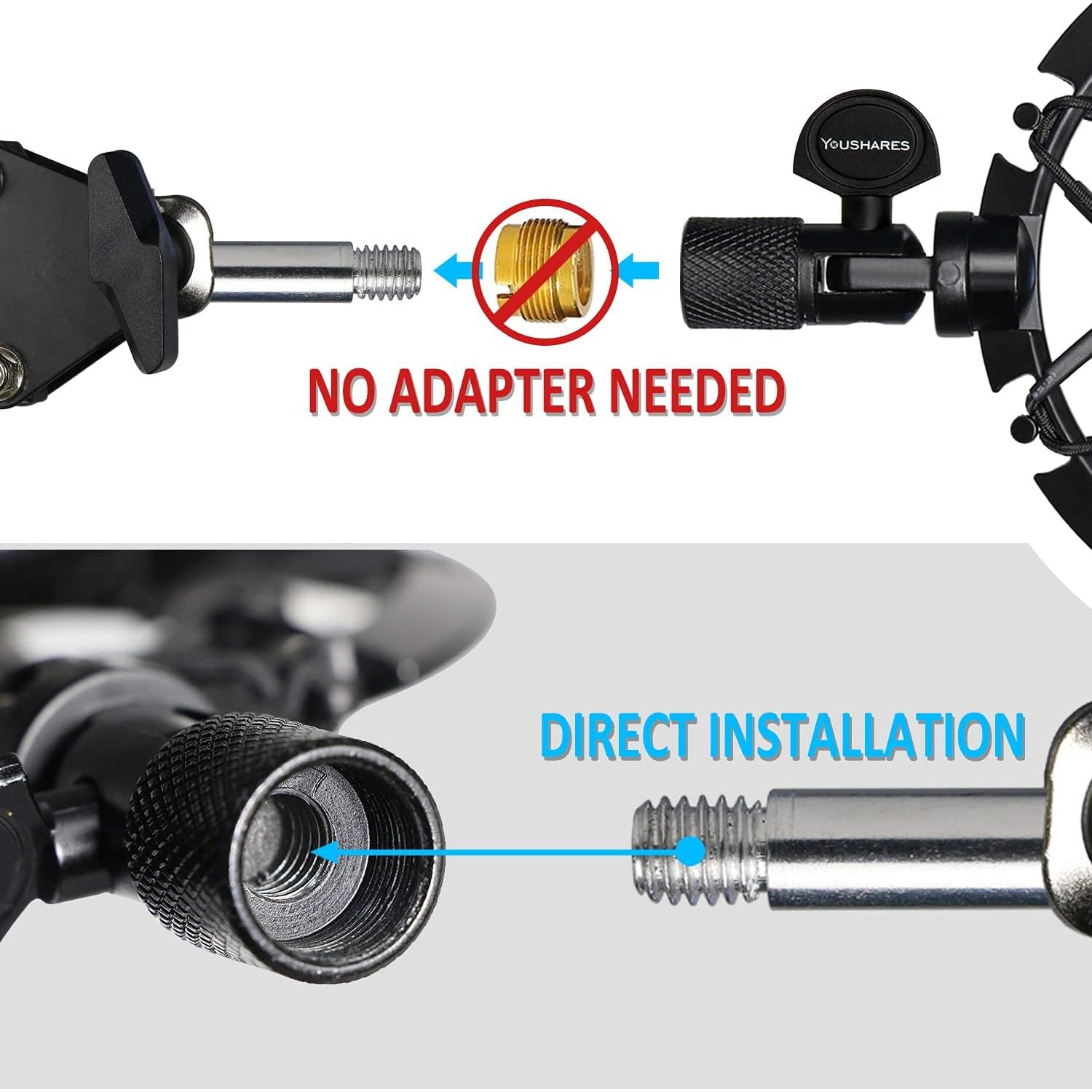 Soporte Antivibración YOUSHARES para Micrófono Blue Yeti X