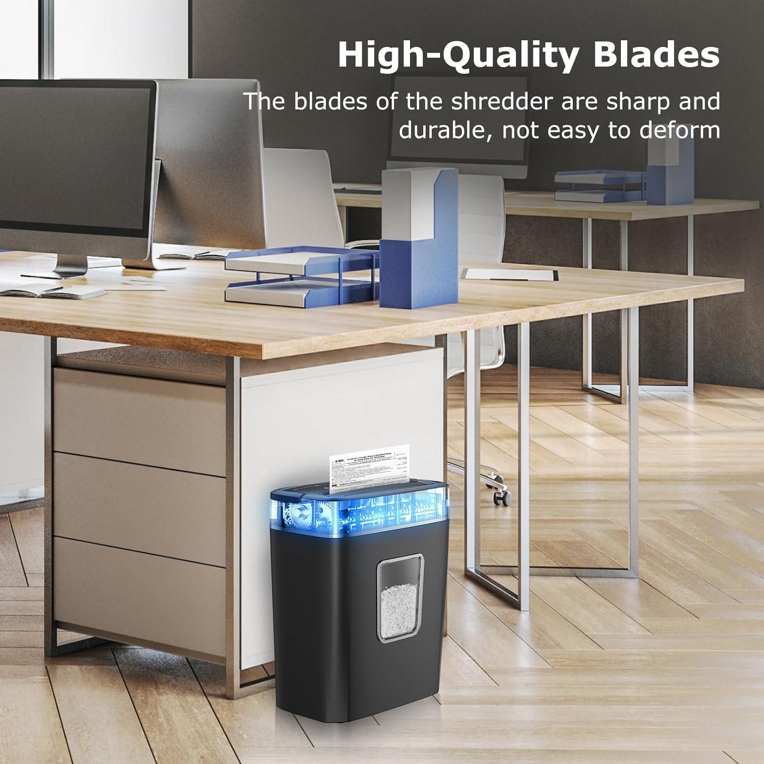 Trituradora de Papel Bonsaii C261-D Micro Corte 6 Hojas 4.02 kg