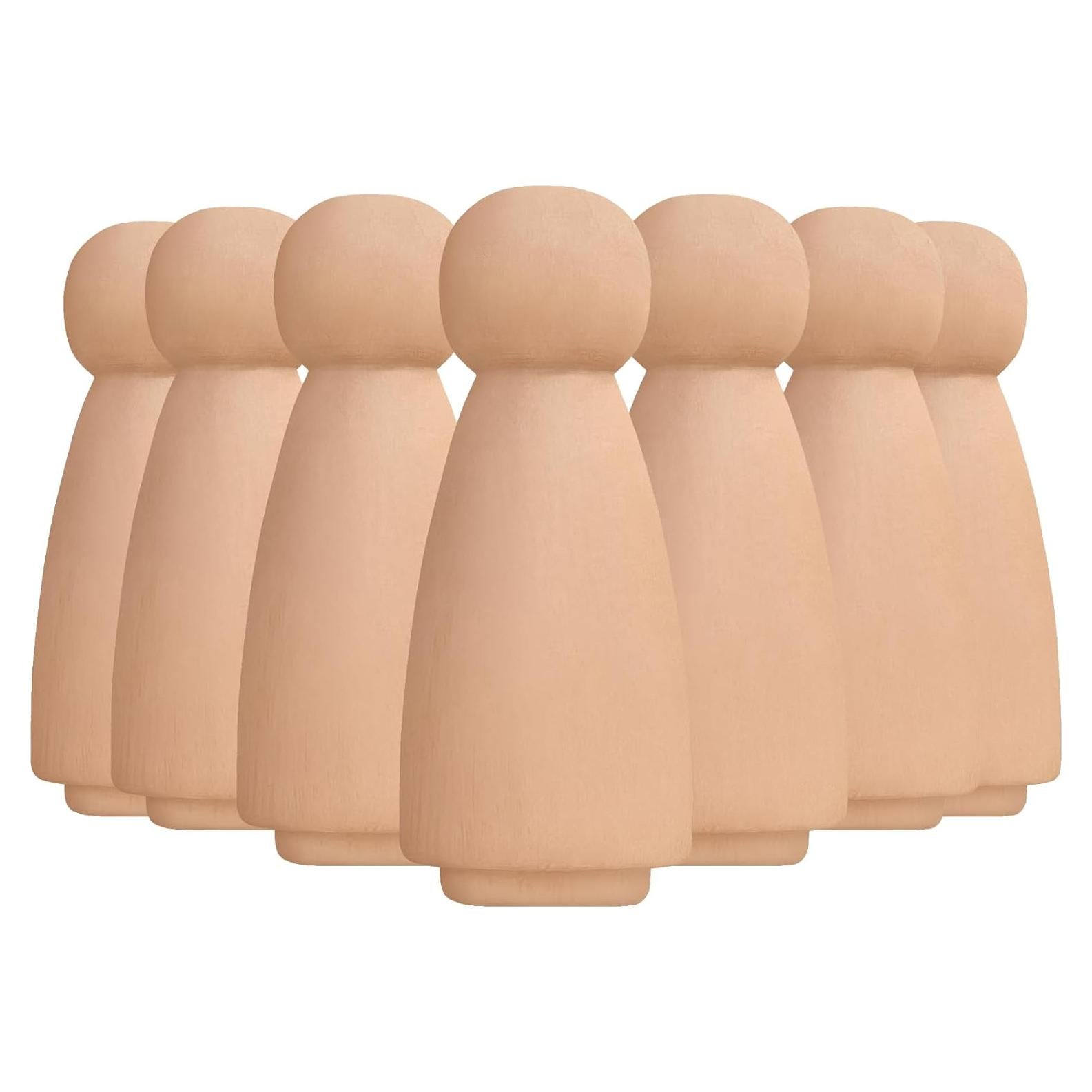 Muñecos de Pinza de Madera ILOT 30 Piezas 2 pulgadas