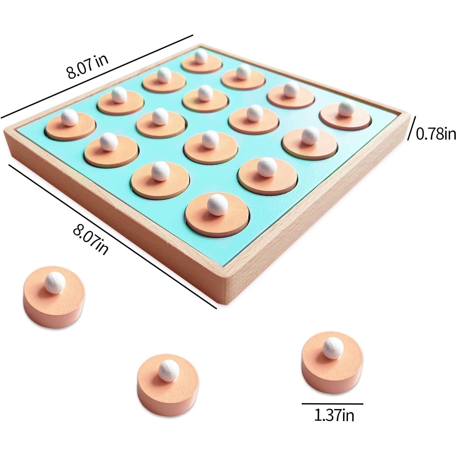 Juego de Ajedrez de Madera Lillergou para Niños 0.54 kg