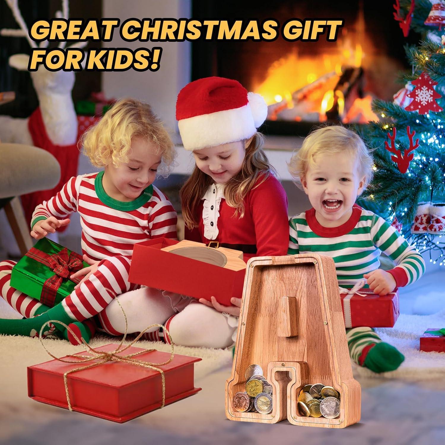 Alcancía de Letras de Madera KMC 22.86 cm Personalizada