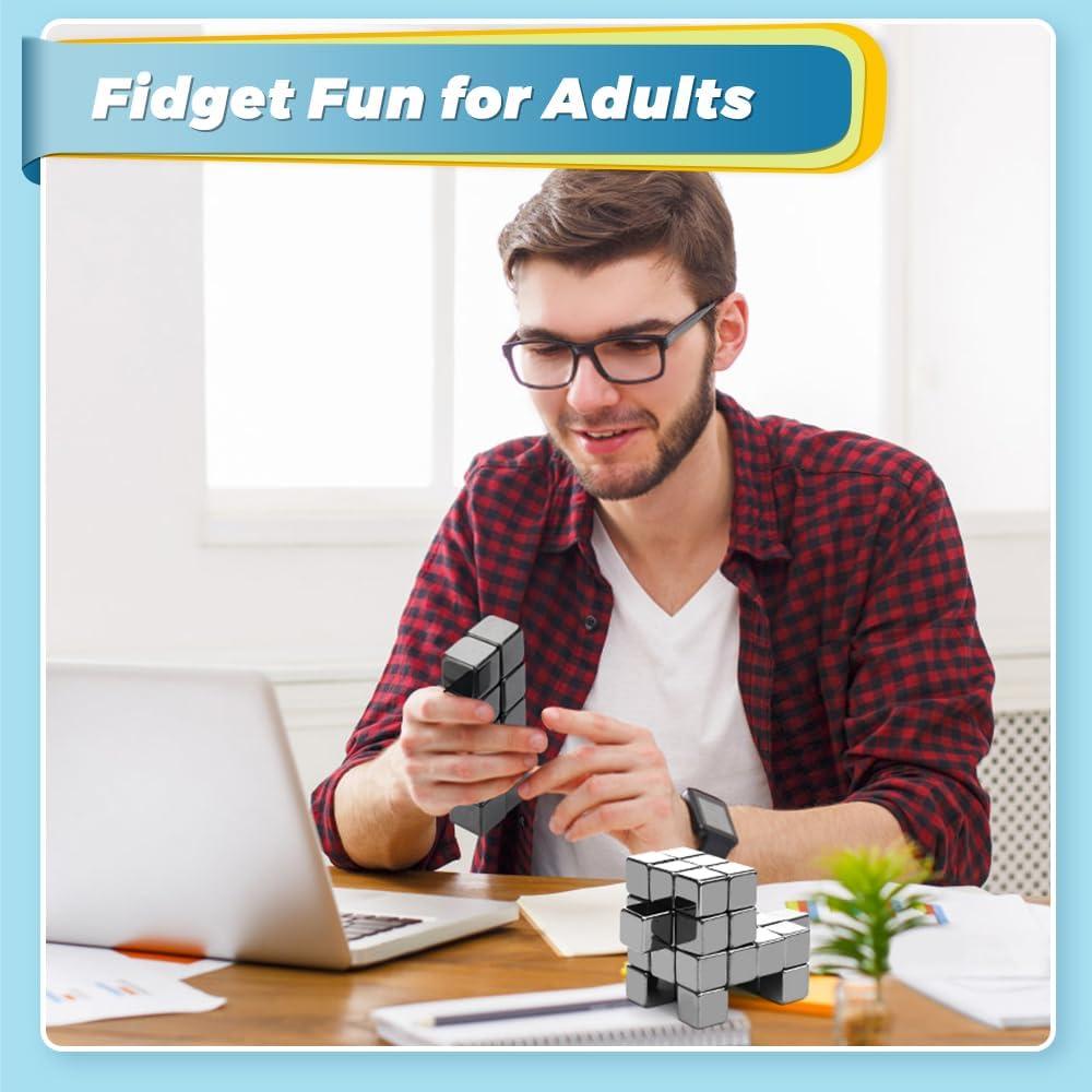 Juguete Antiestrés Magnético Dilabnba 28PCS para Adultos