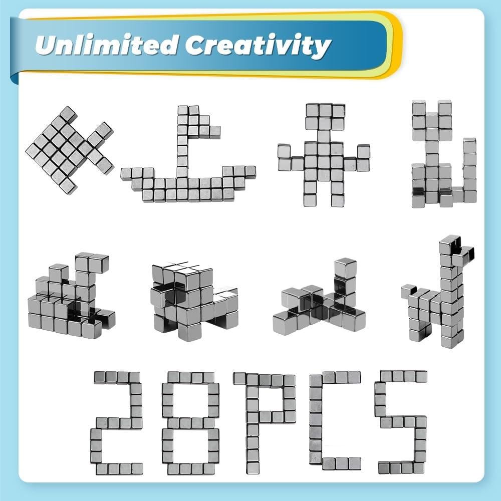 Juguete Antiestrés Magnético Dilabnba 28PCS para Adultos