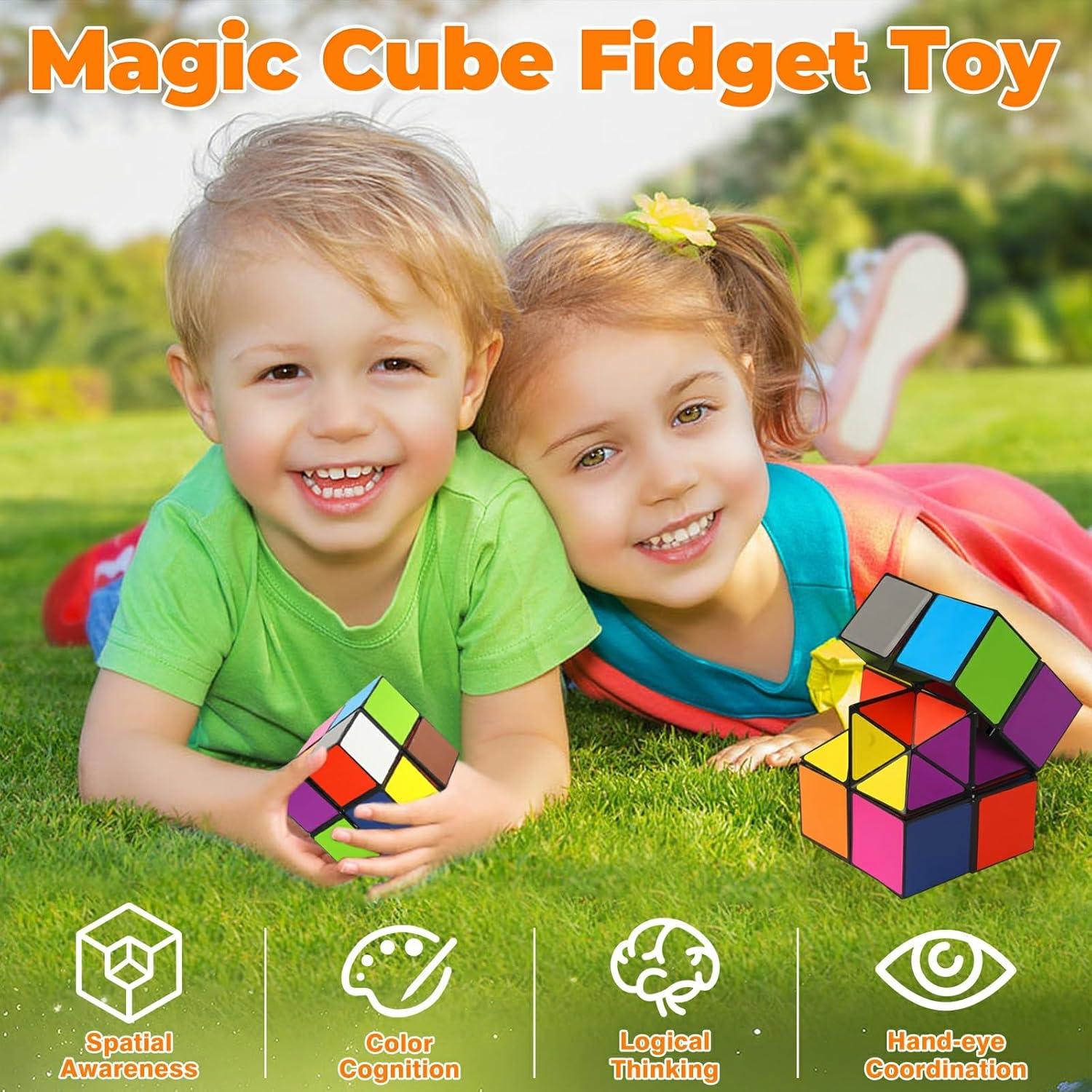 Cubo Mágico Star Cube Threerivers 2 en 1 Antiestrés