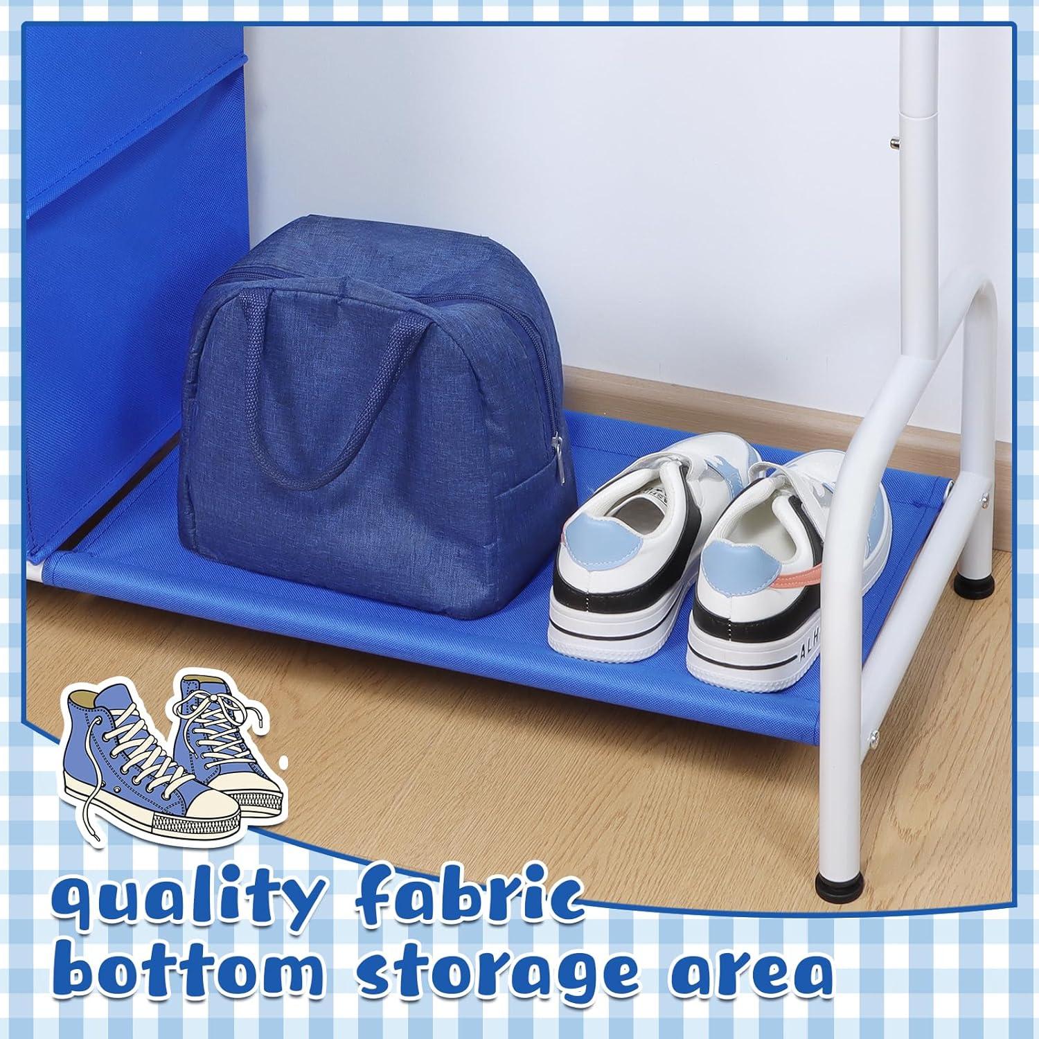 Rack de Disfraces para Niños Univivi, Almacenamiento 3 Estantes