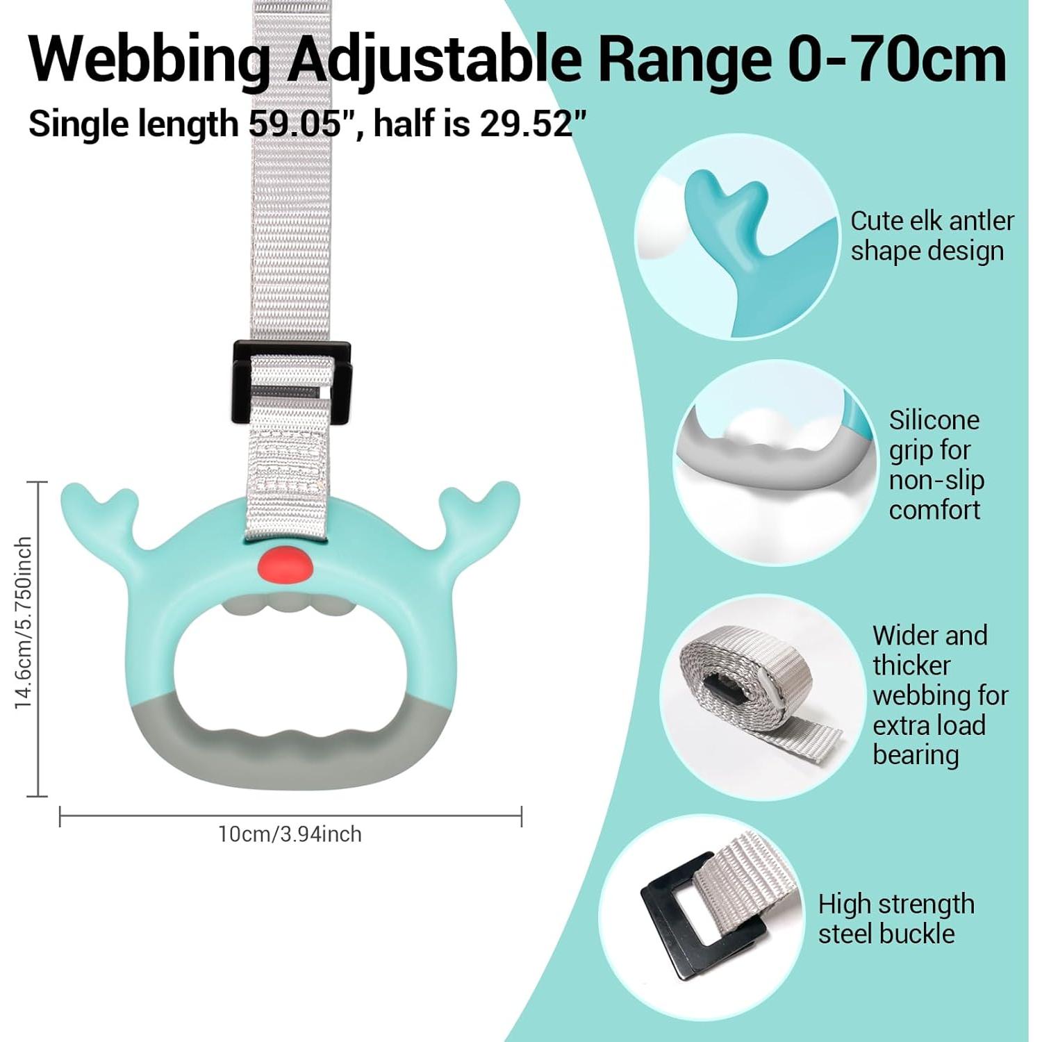 Anillas de Gimnasia YESIMET YST-GR-MBL2 Ajustables para Niños