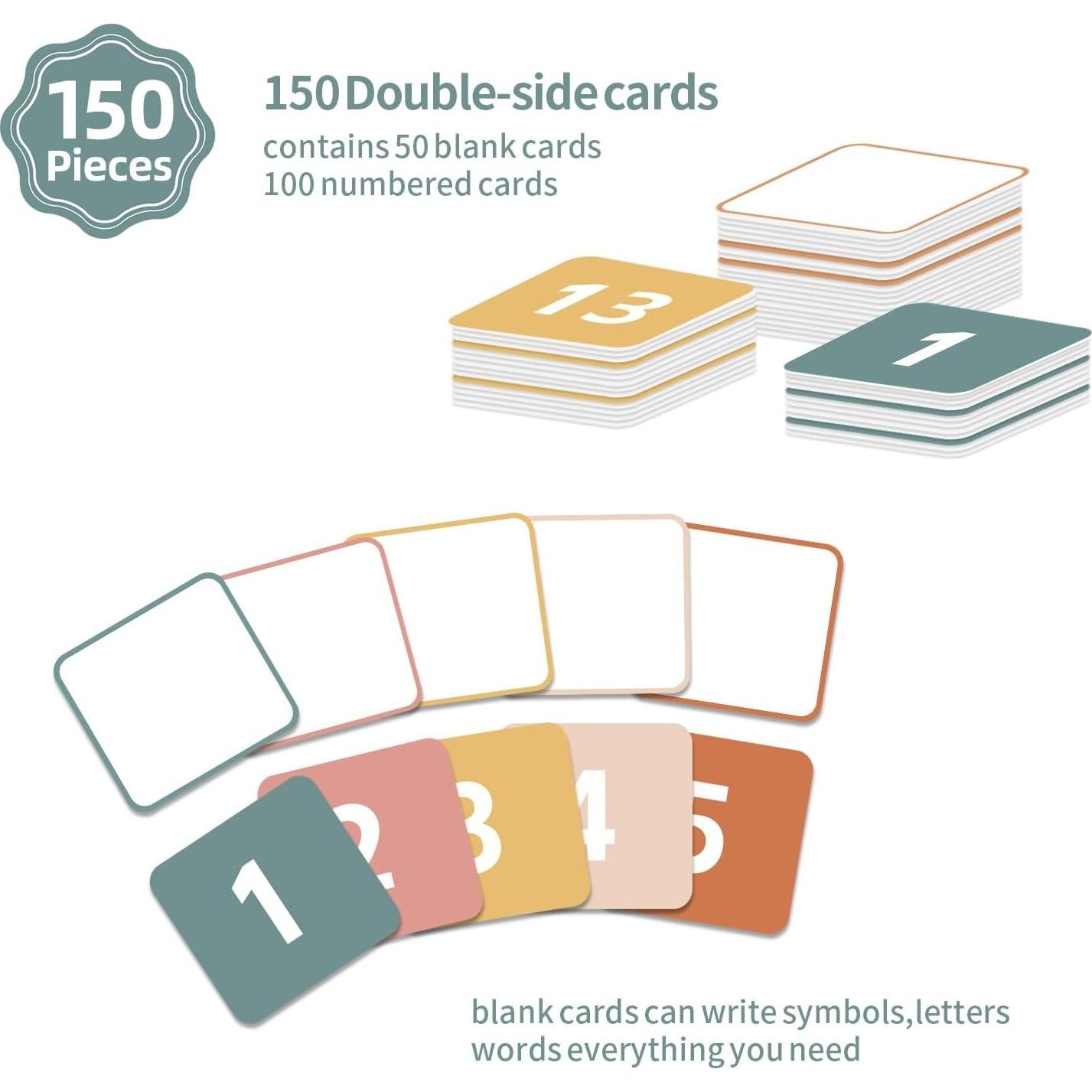 Gráfico de Cien Bolsillos ANCOMEDO con 150 Tarjetas Boho