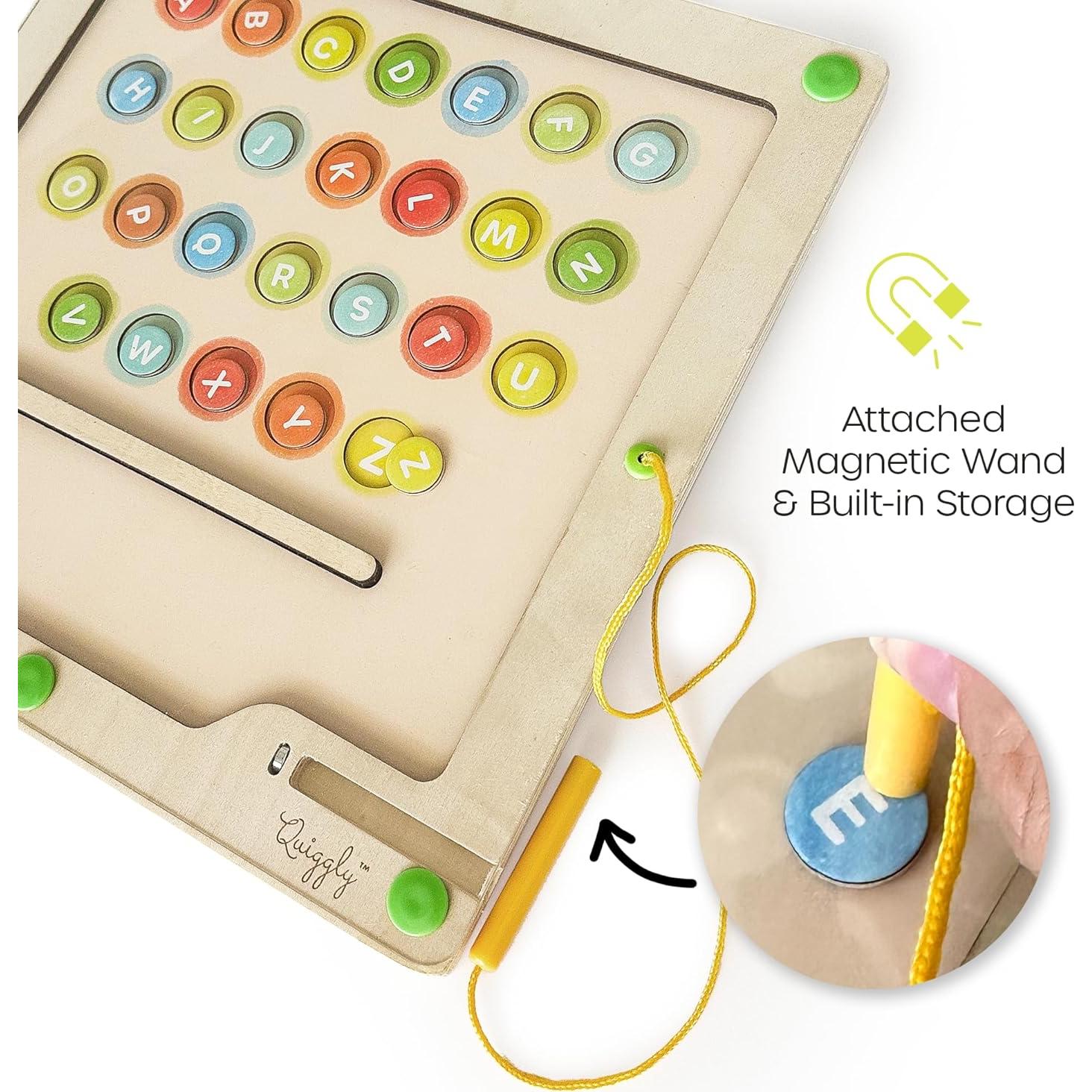 Rompecabezas Magnético Montessori Quiggly Alfabeto 30x30cm